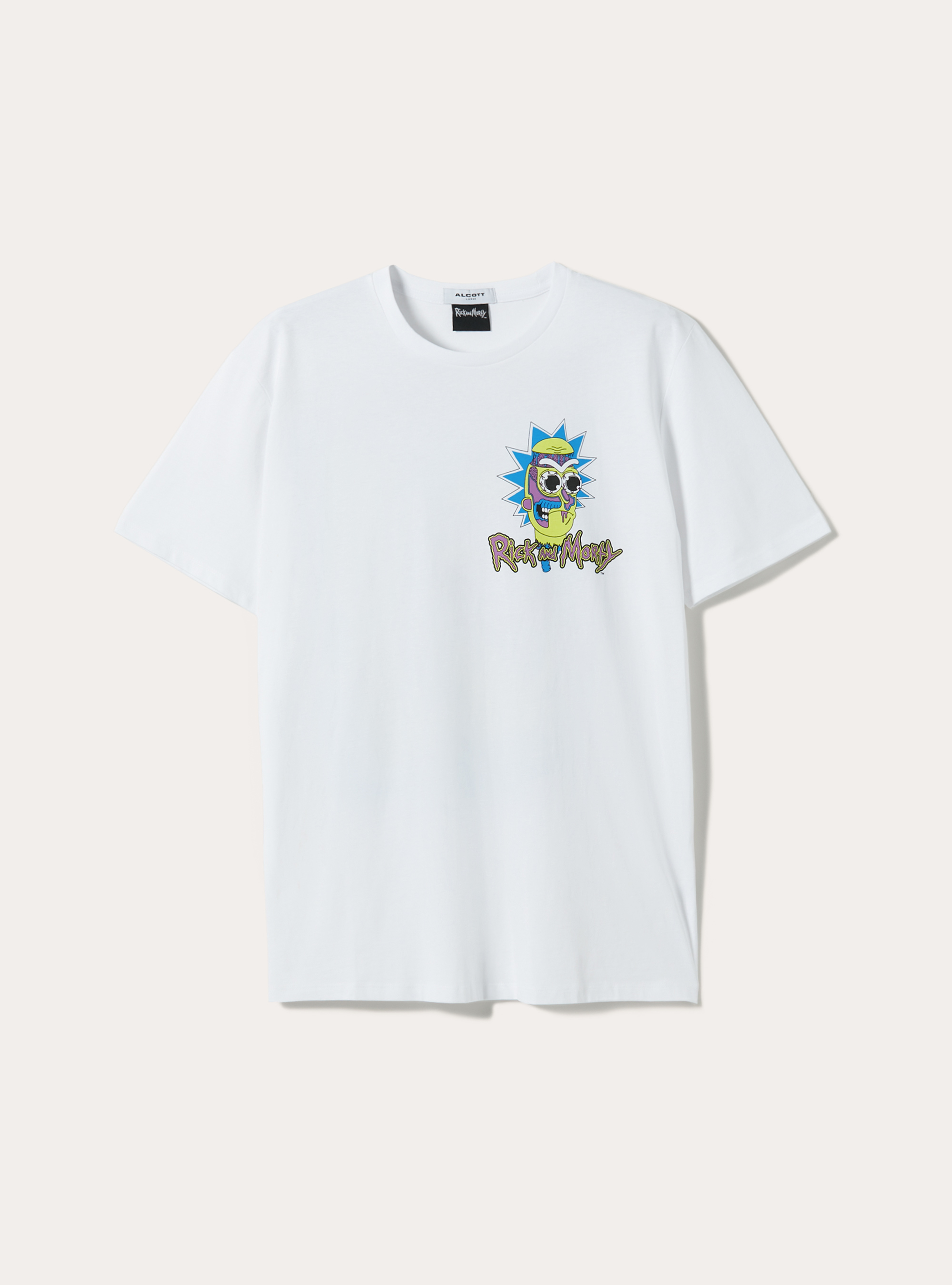 Rick and Morty / Alcott T-shirt, WH3 WHITE