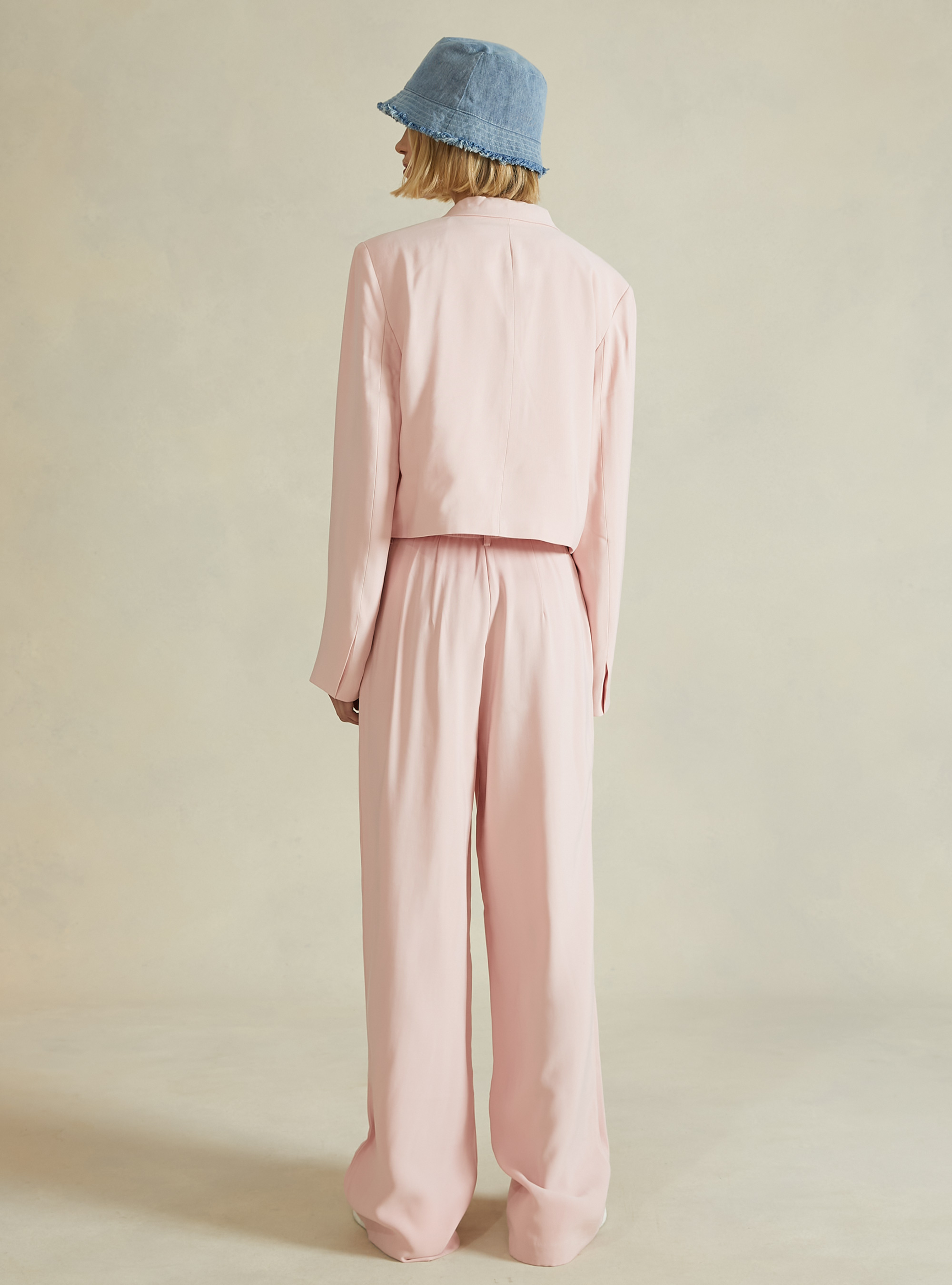 Tailoring trousers, PK1 PINK DARK