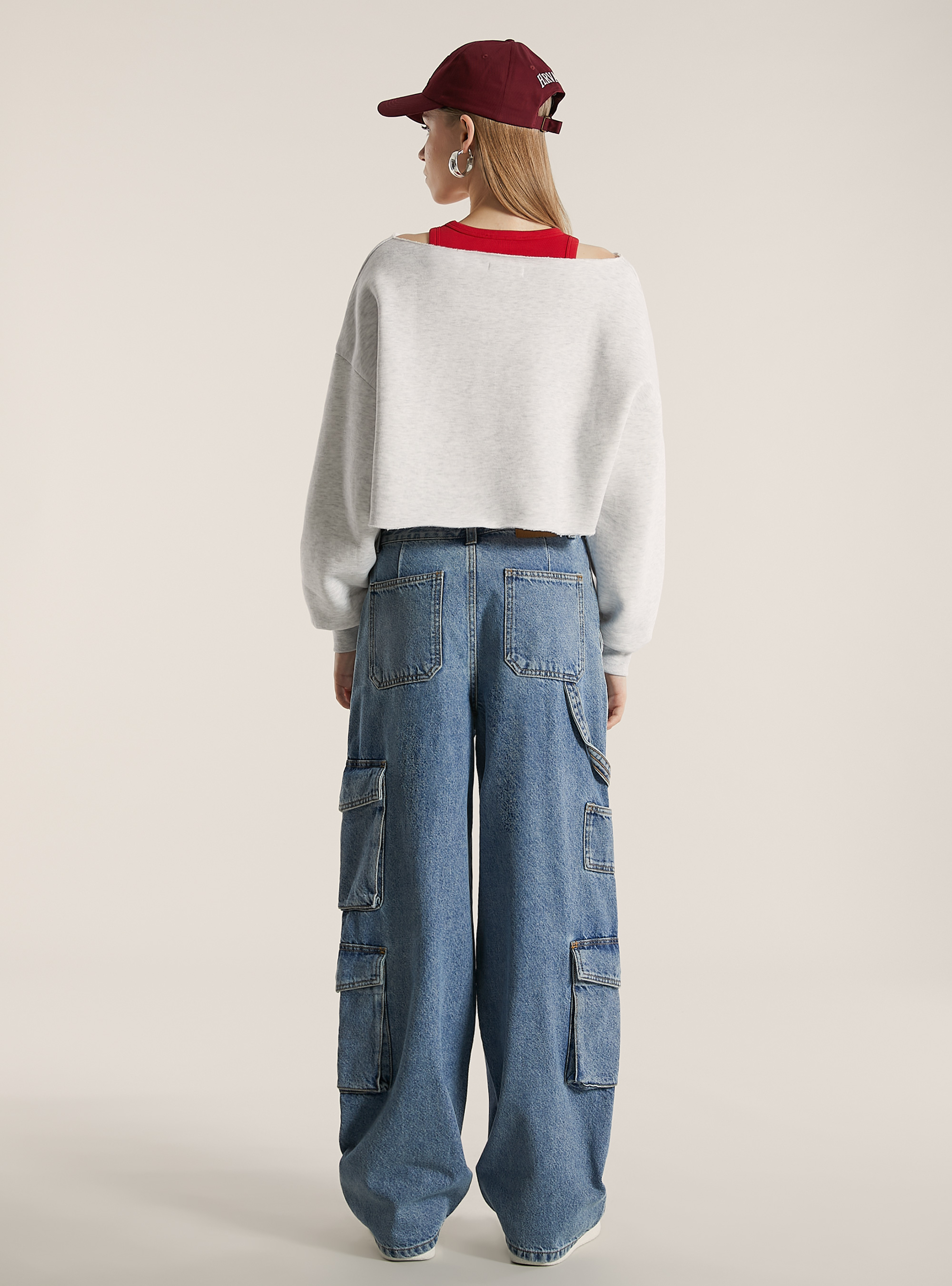 Harvard / Alcott sweatshirt, MGY3 GREY MEL LIGHT