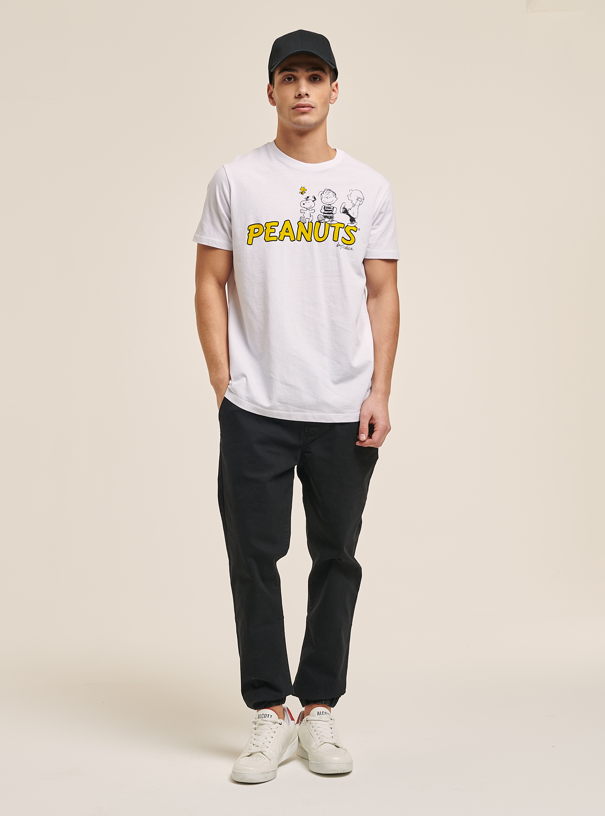 T-shirt The Peanuts for Alcott, WHITE