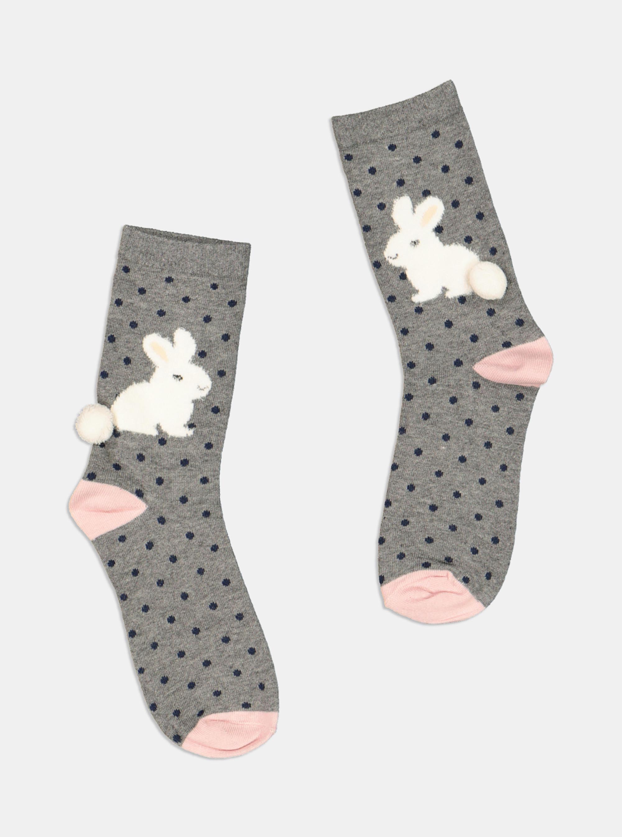 Calcetines conejito, C233BLUM./C184PEARL/C004OFF