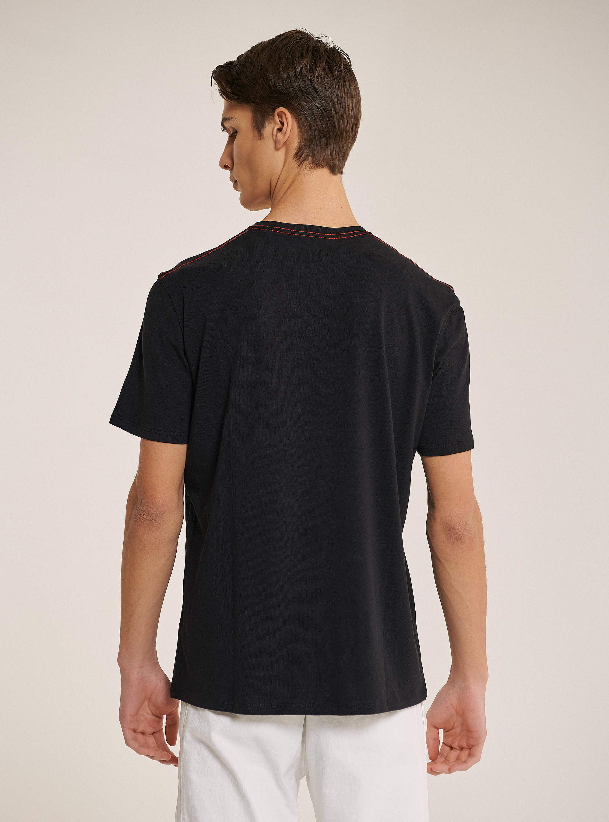 T-shirt Play Station for Alcott, BLACK