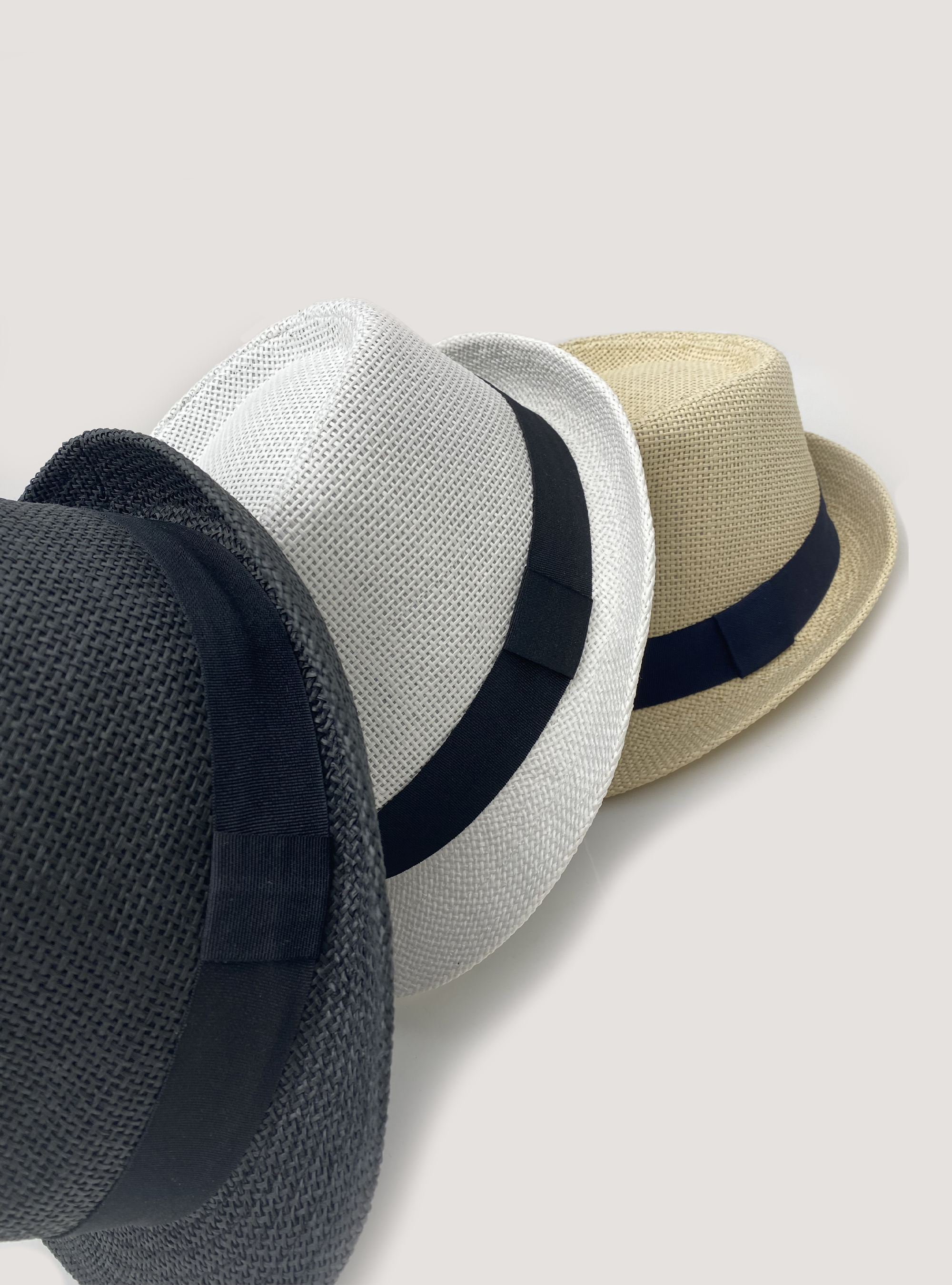 Chapeau en raphia, C030 CREAM