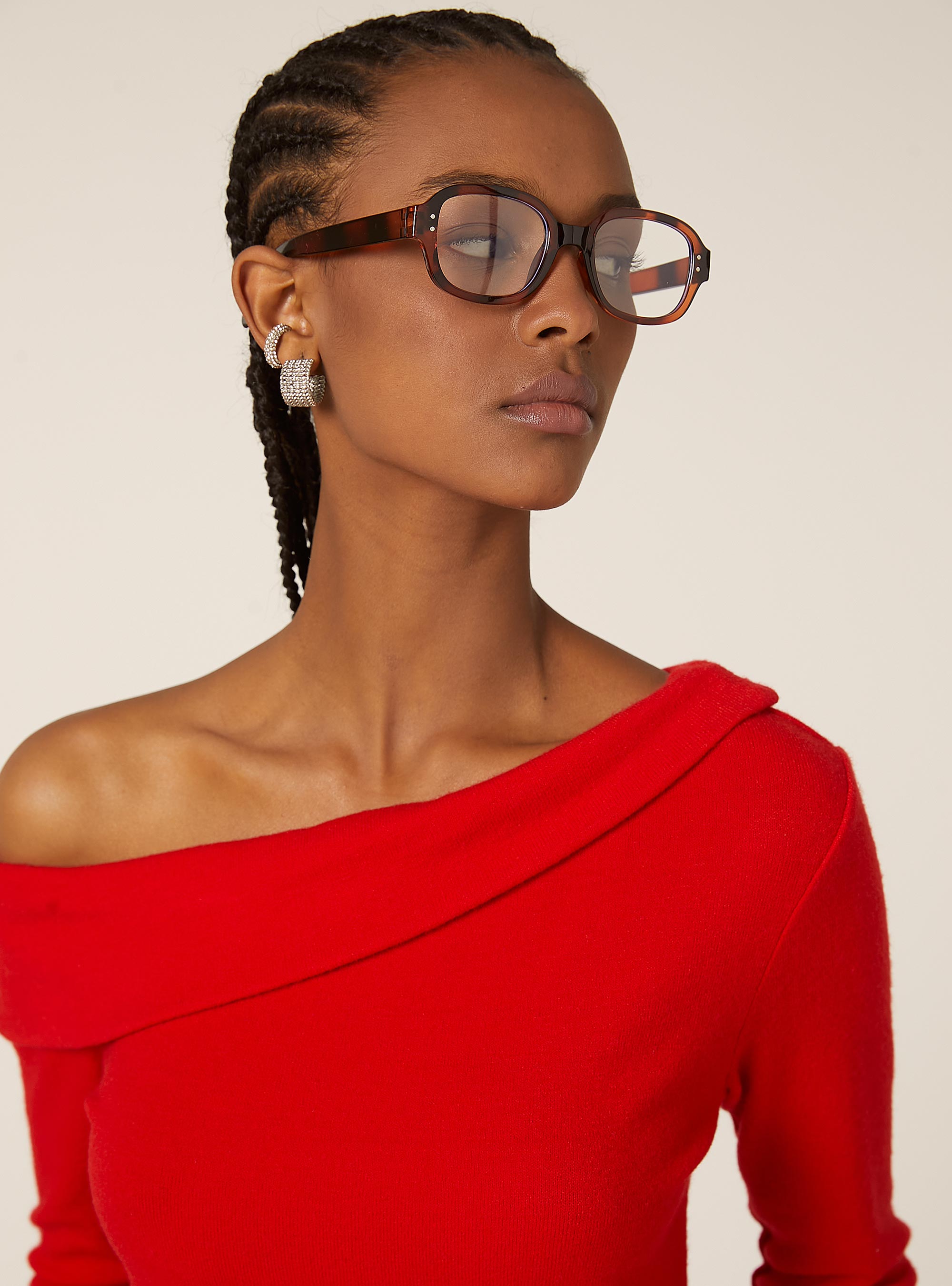 Maglia scollo bardot, BO2 BORDEAUX MEDIUM