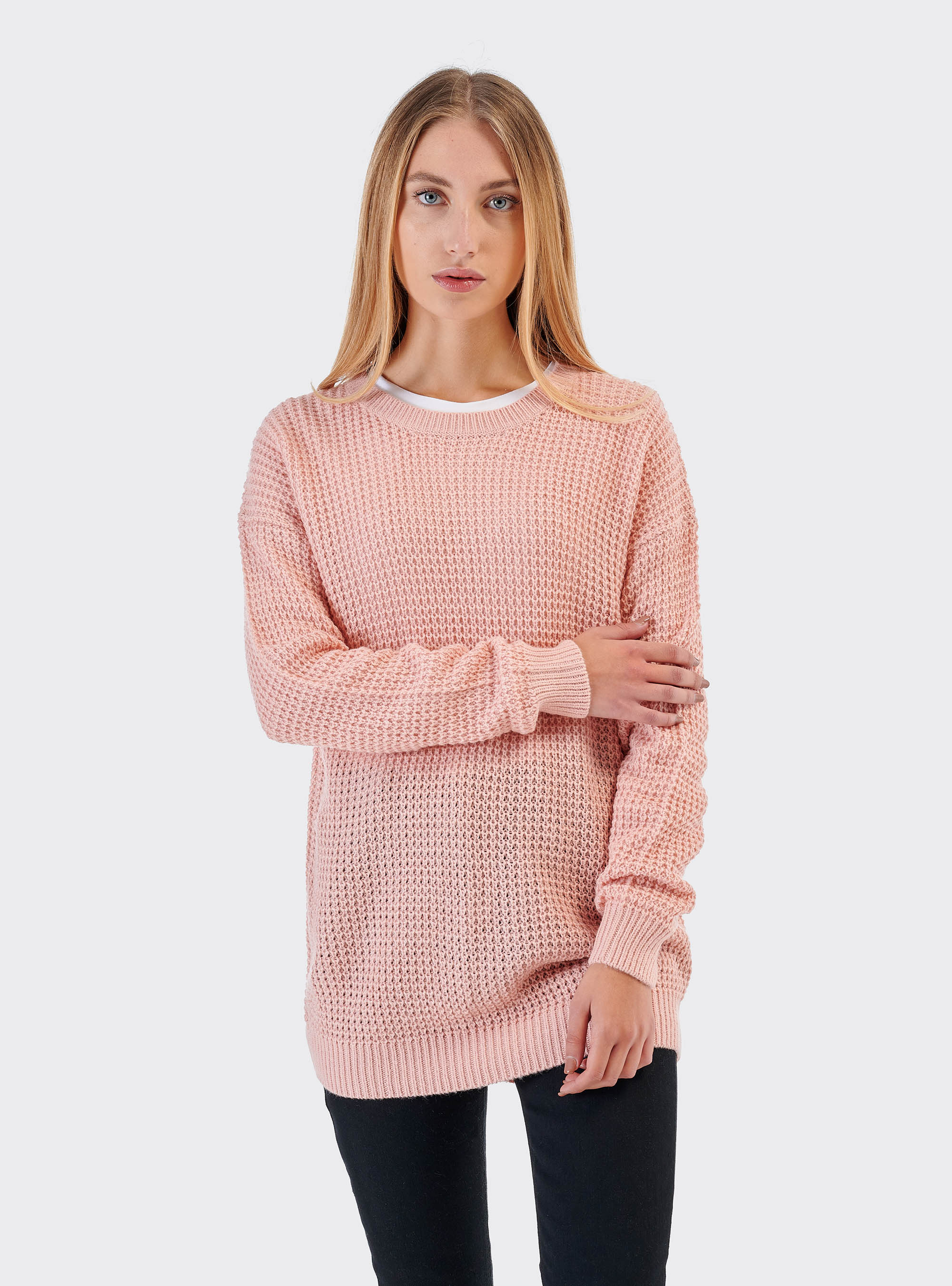 Oversized pullover, C501 PINK