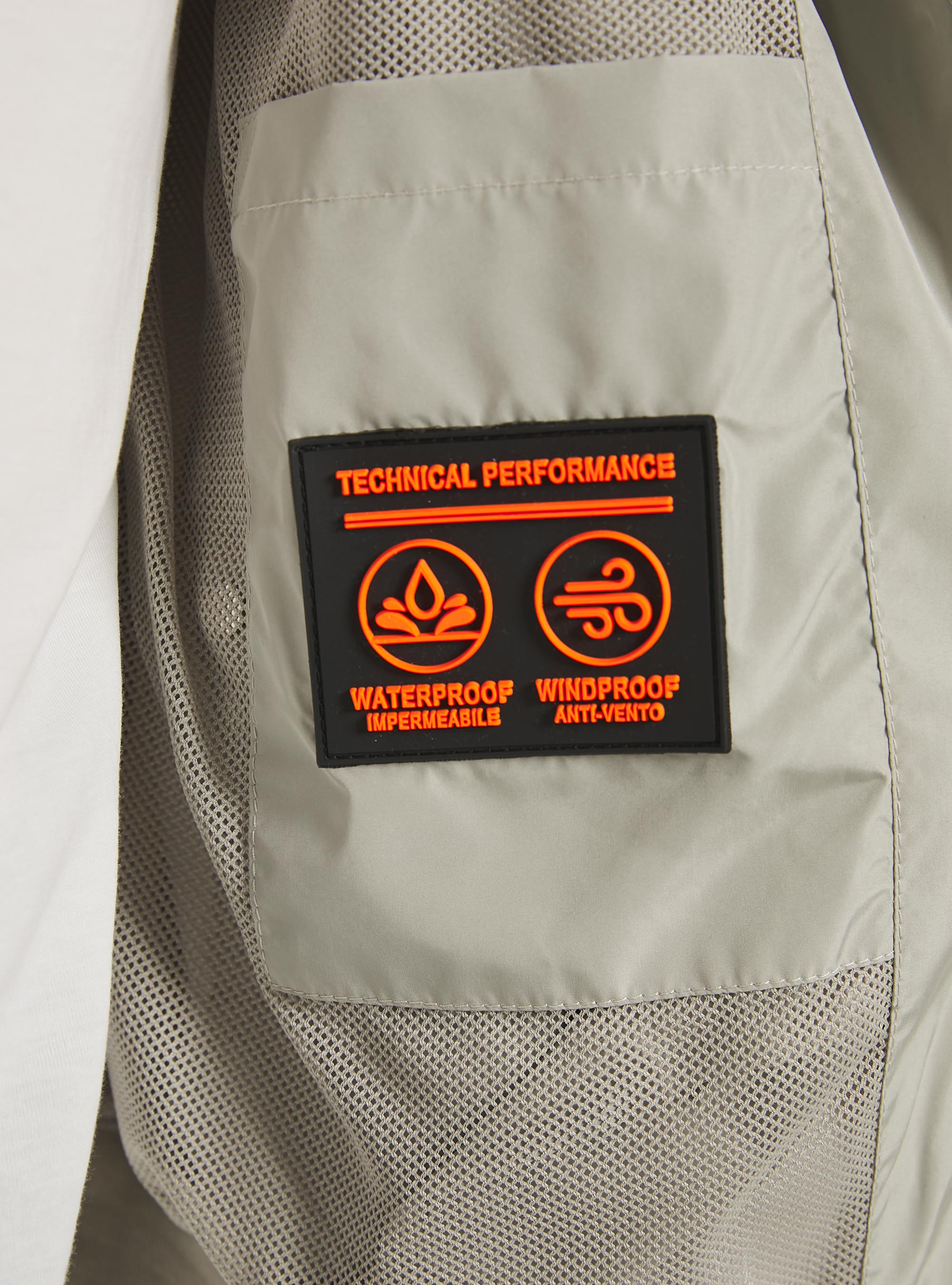 Bomber antivento regular fit, CR3 CREAM LIGHT