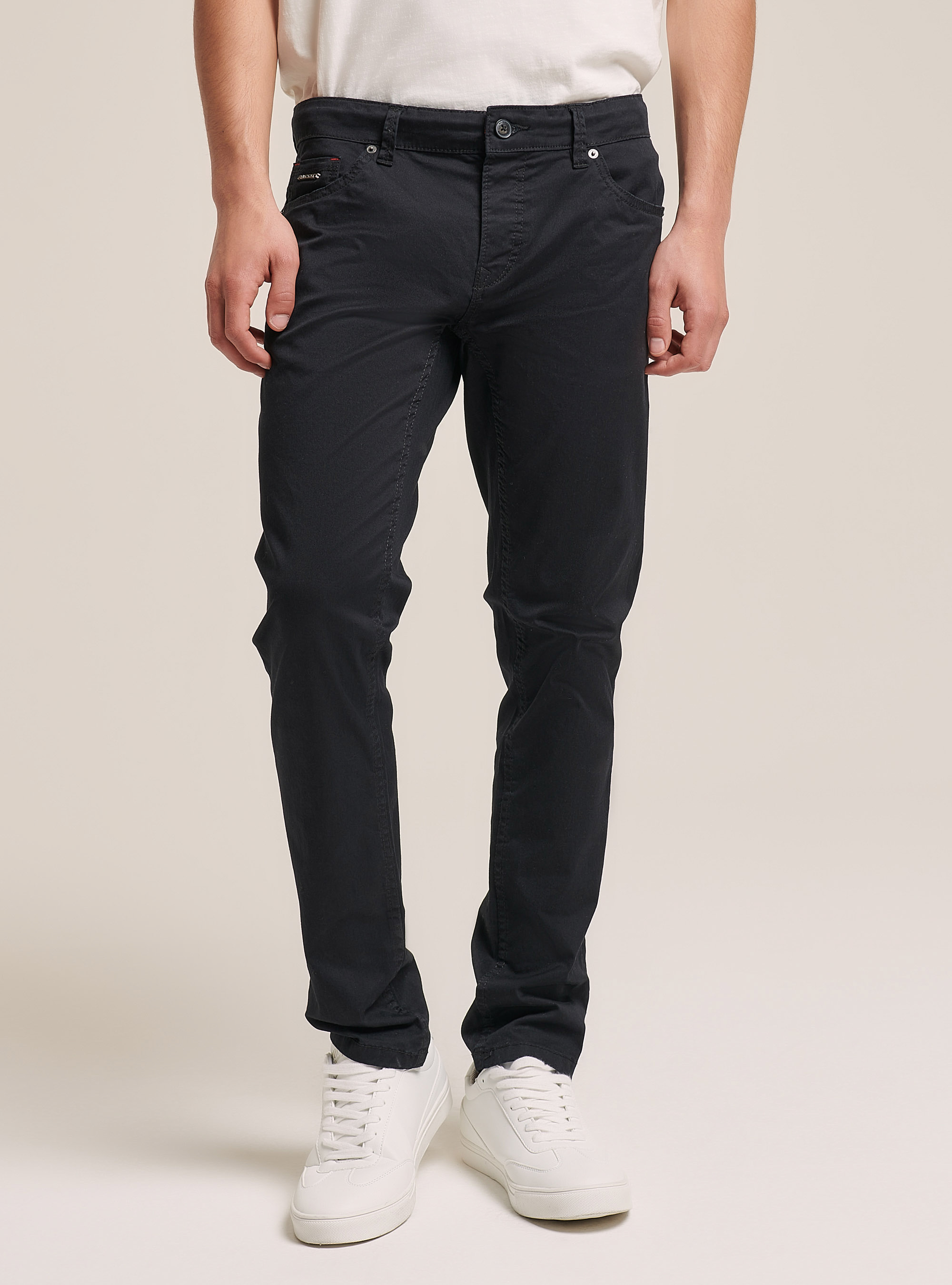 Super skinny trousers, BLACK