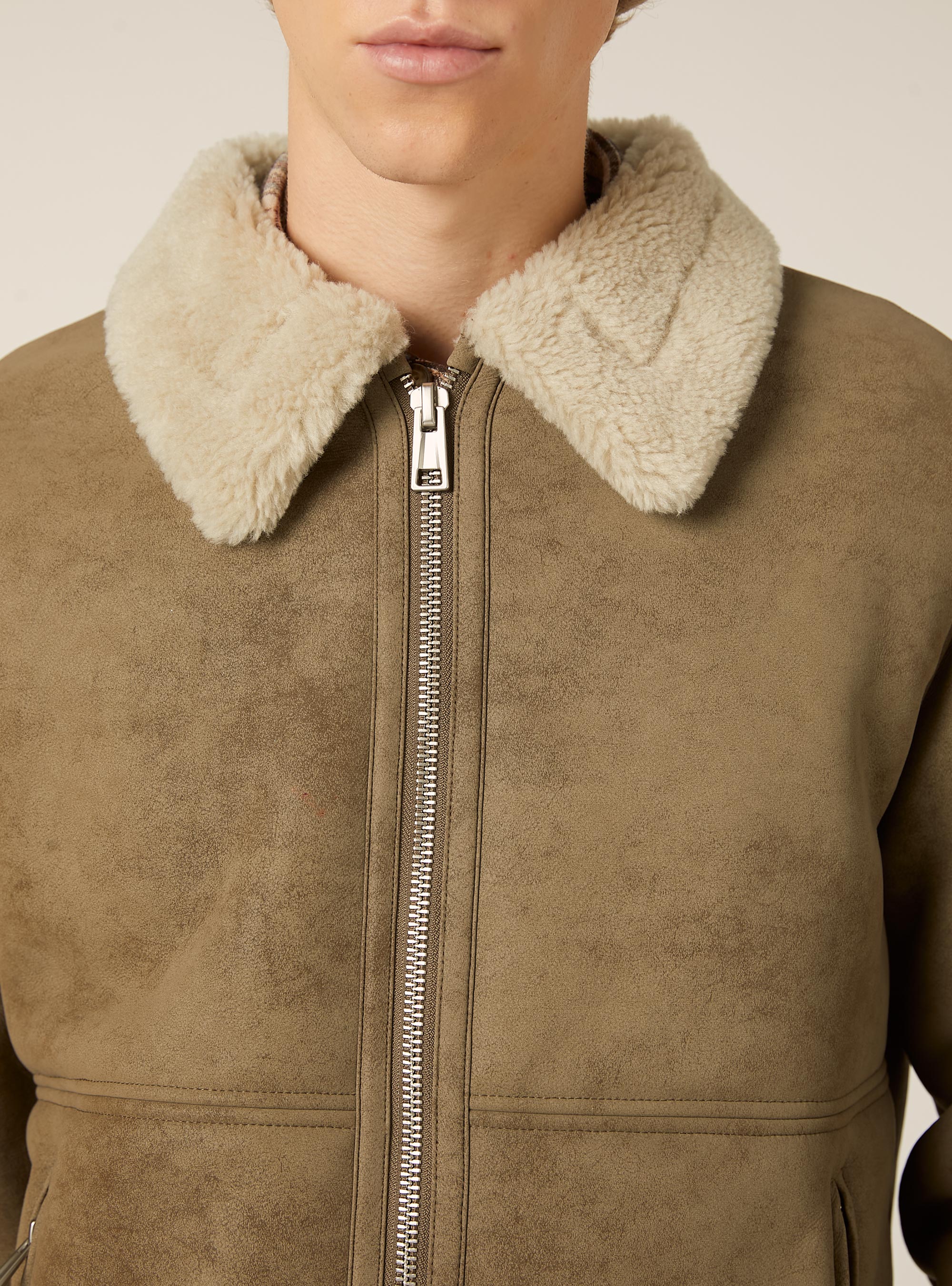 Montone effetto nabook, GY2 GREY MEDIUM