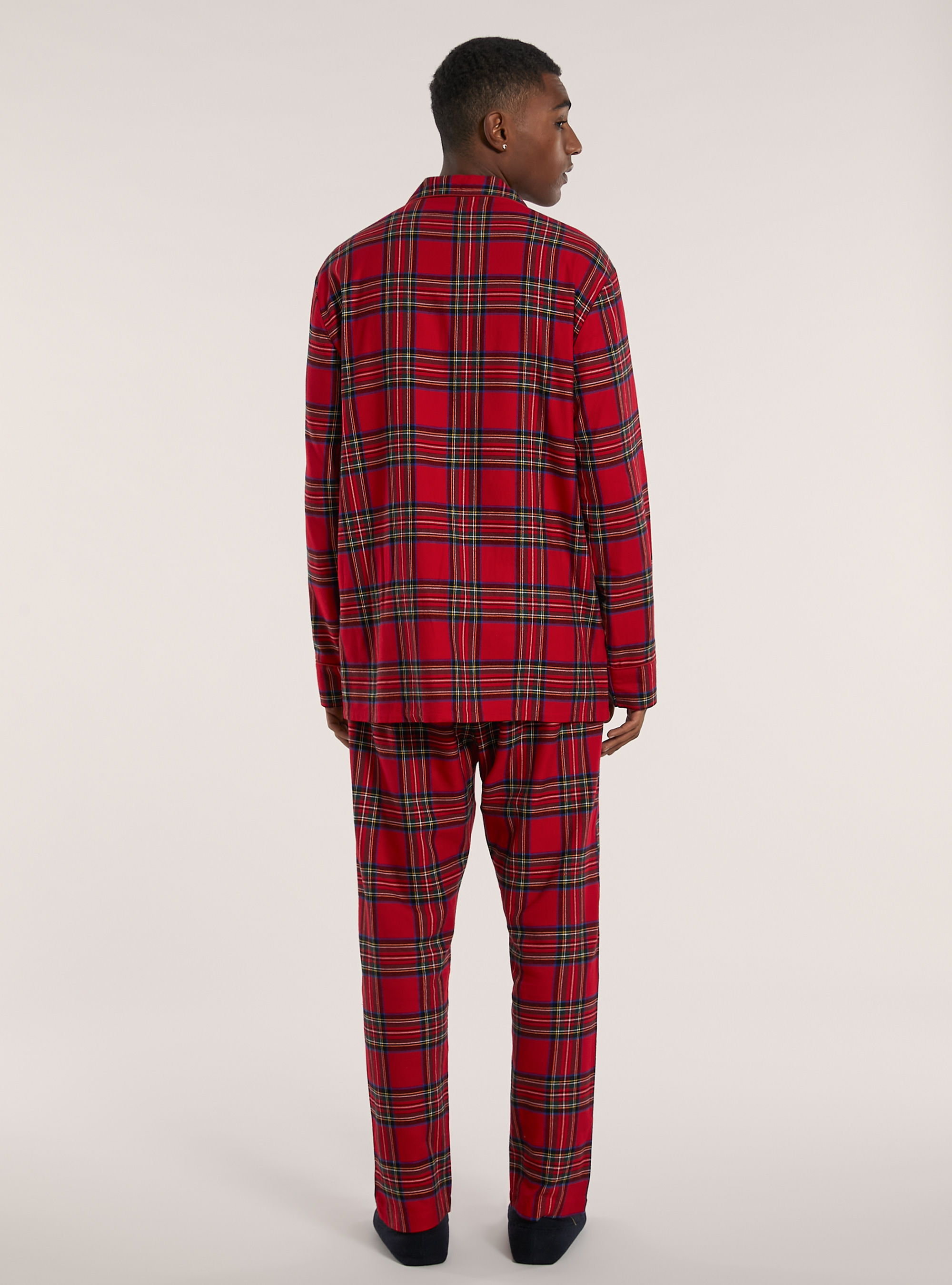 Pyjama écossais de la collection Christmas Family, RD2 RED MEDIUM