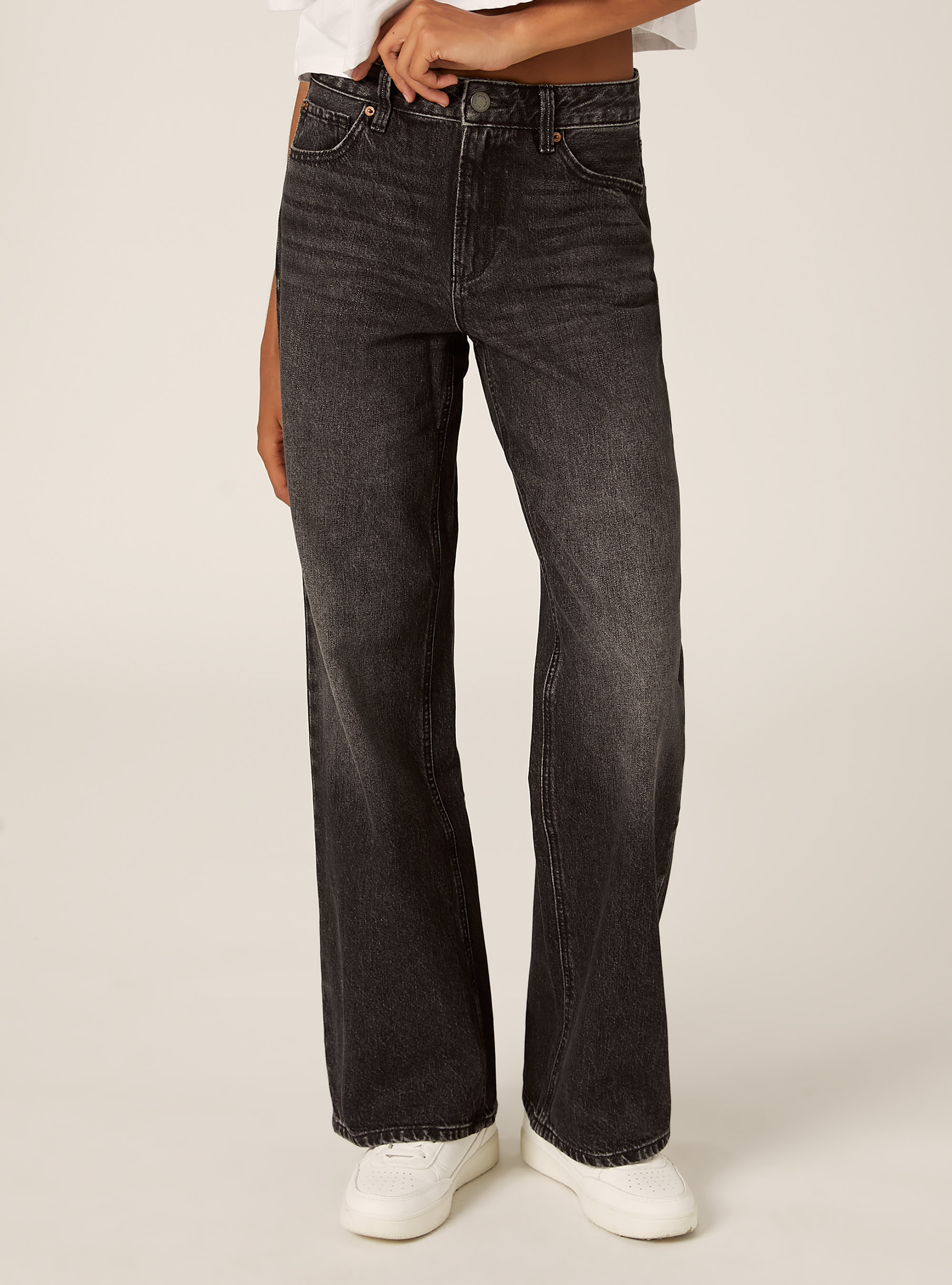 Straight fit jeans, D000 BLACK