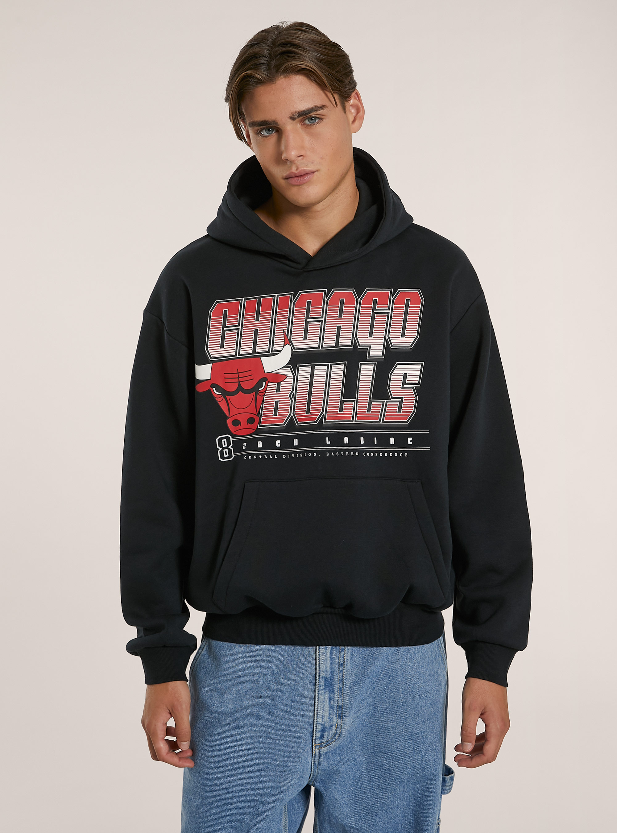 Hoodie NBA / Alcott, BK1 BLACK