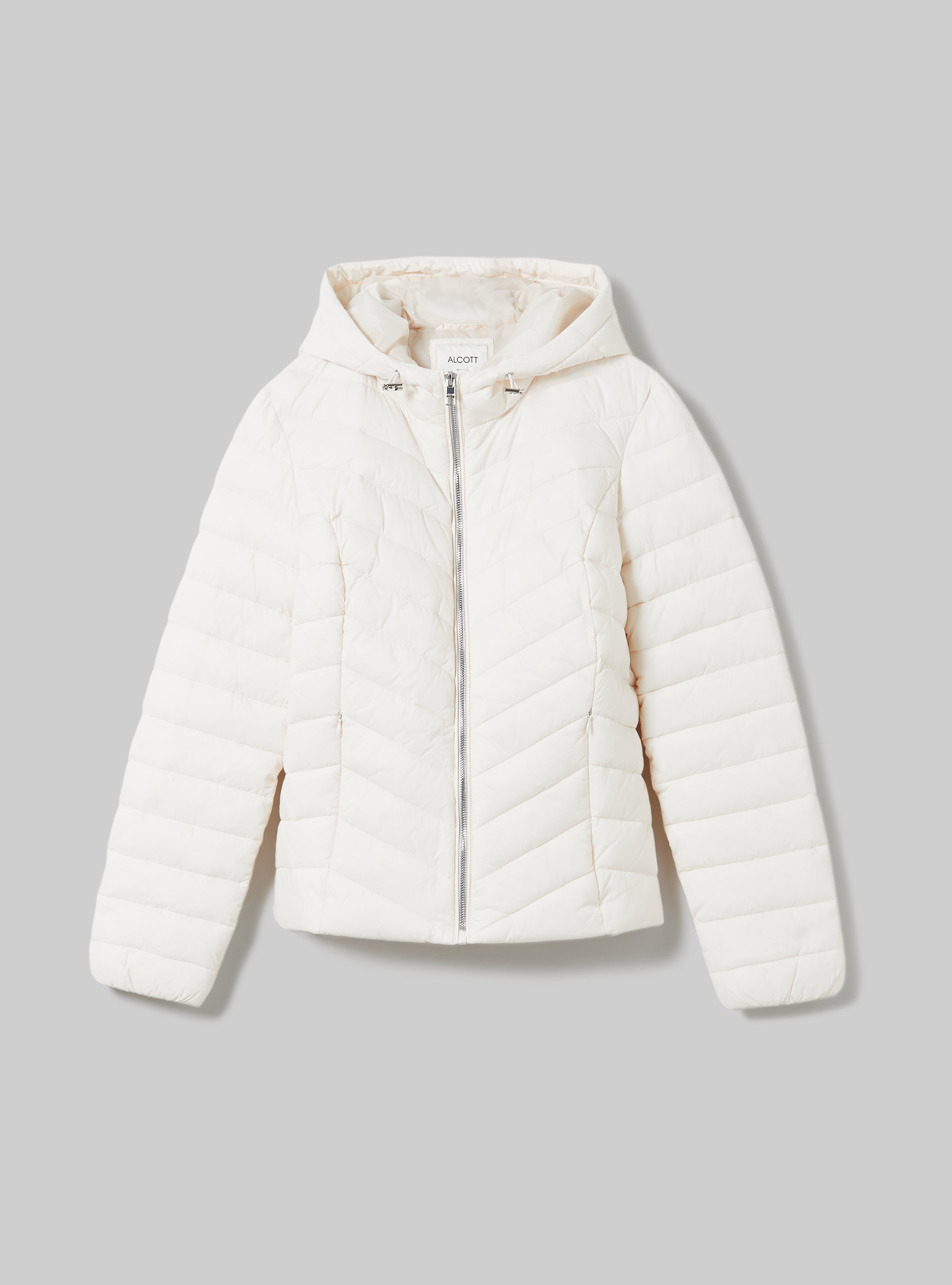Jacket with recycled padding, WH2 WHITE