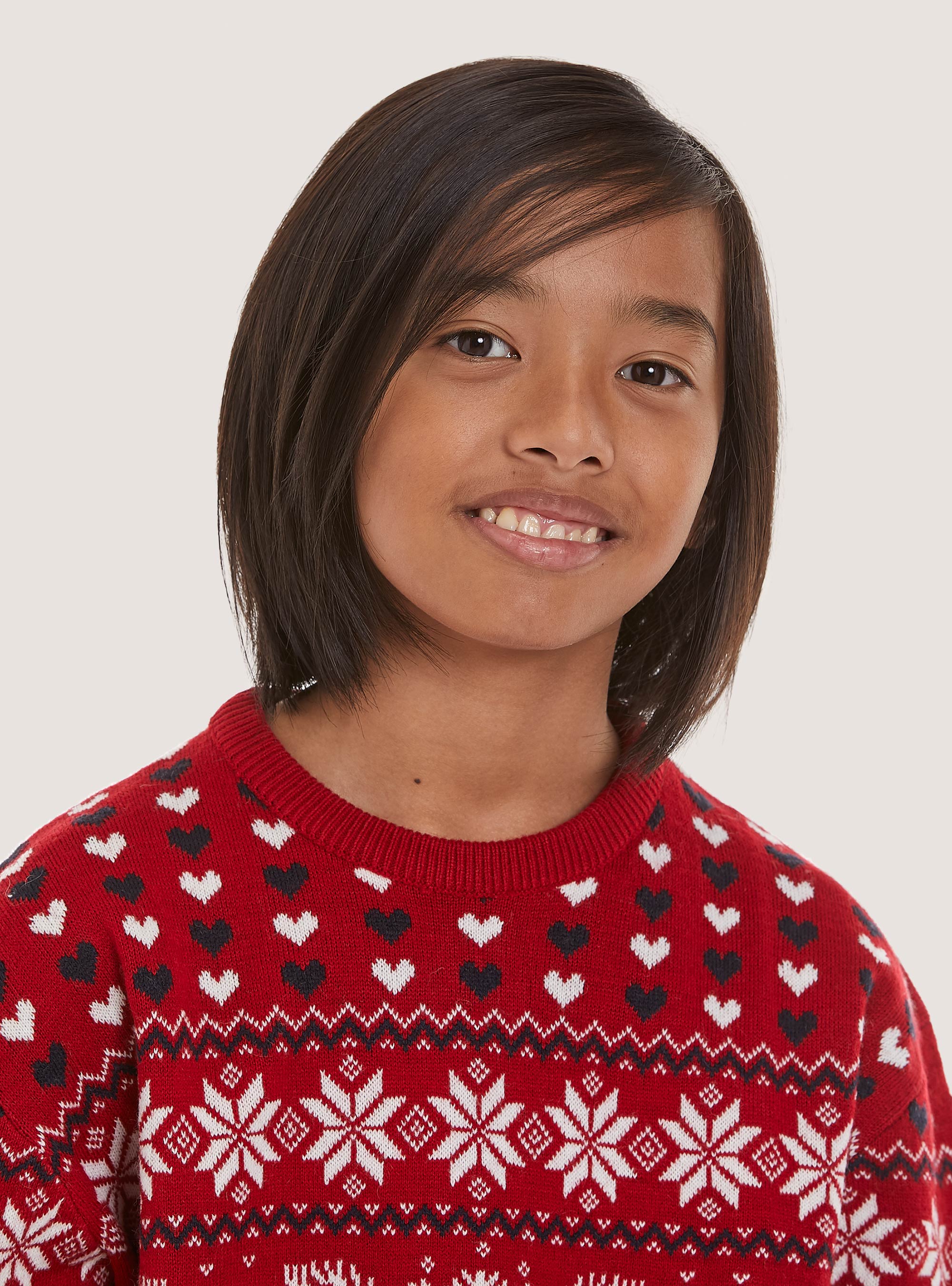 Mini Me Christmas Collection Pullover, RD2 RED MEDIUM