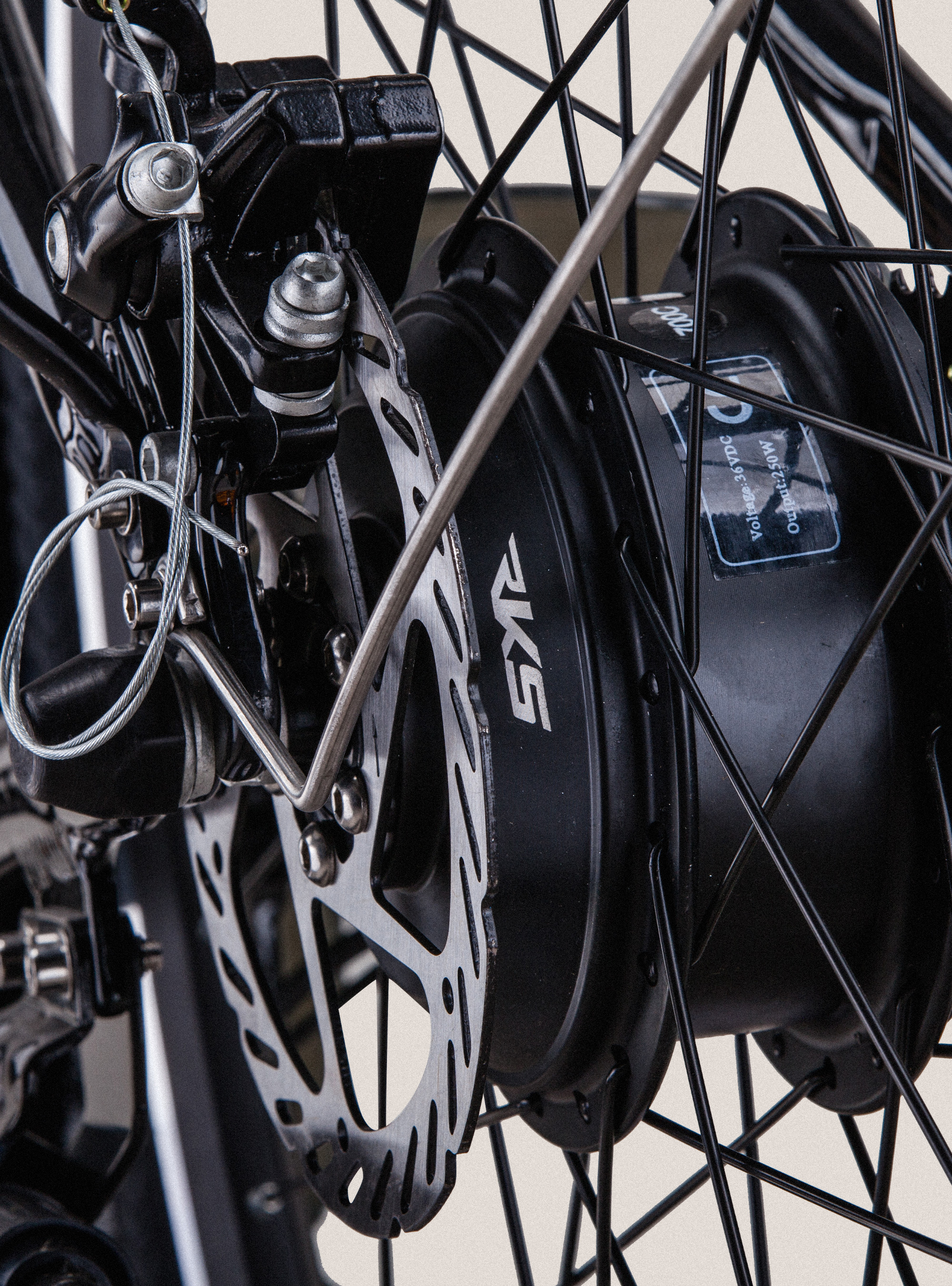 Electric bicycle Ebike RKS 250W MJ1 Shimano, WHITE