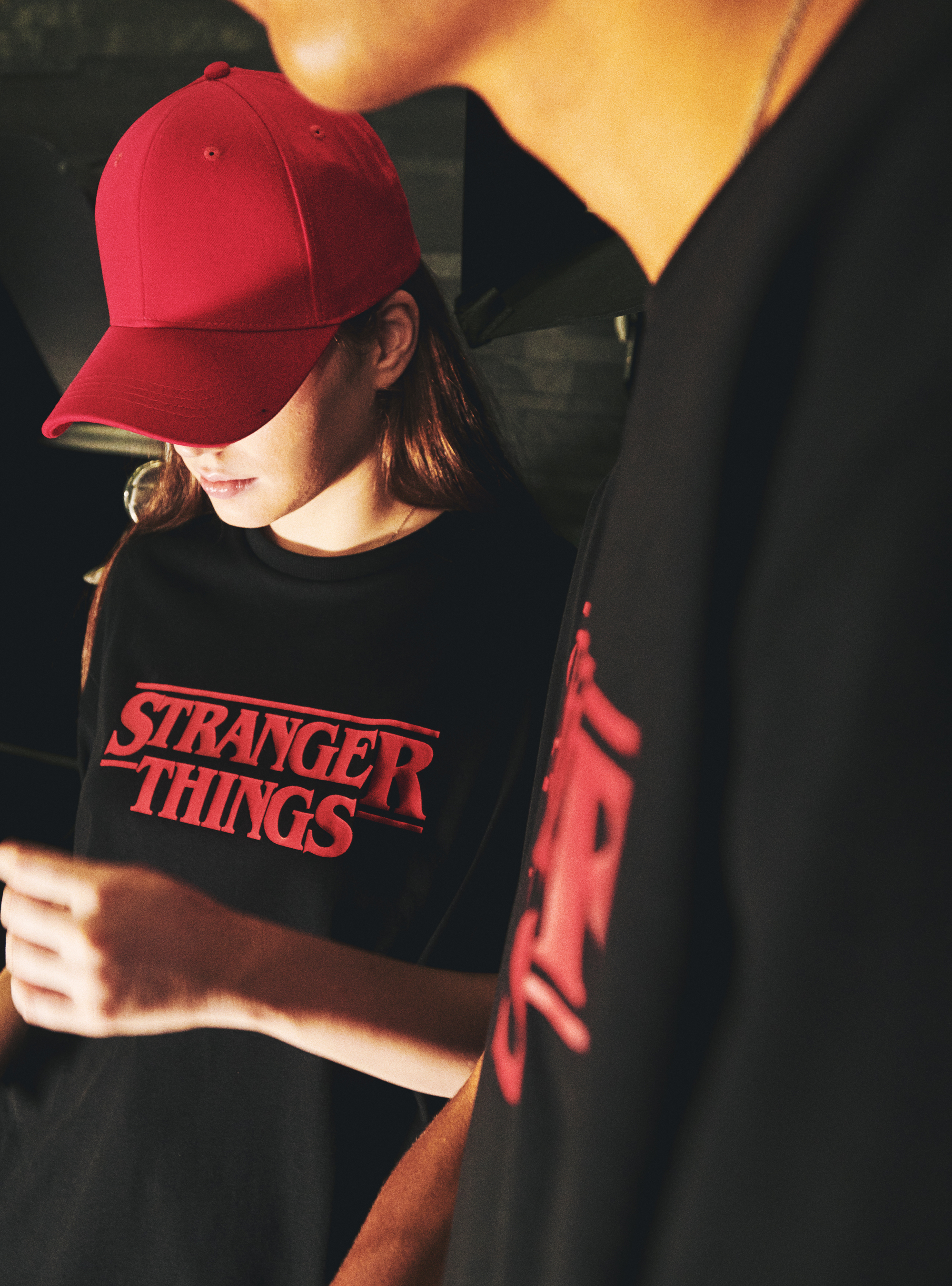 Stranger Things x Alcott oversized t-shirt, C101 BLACK
