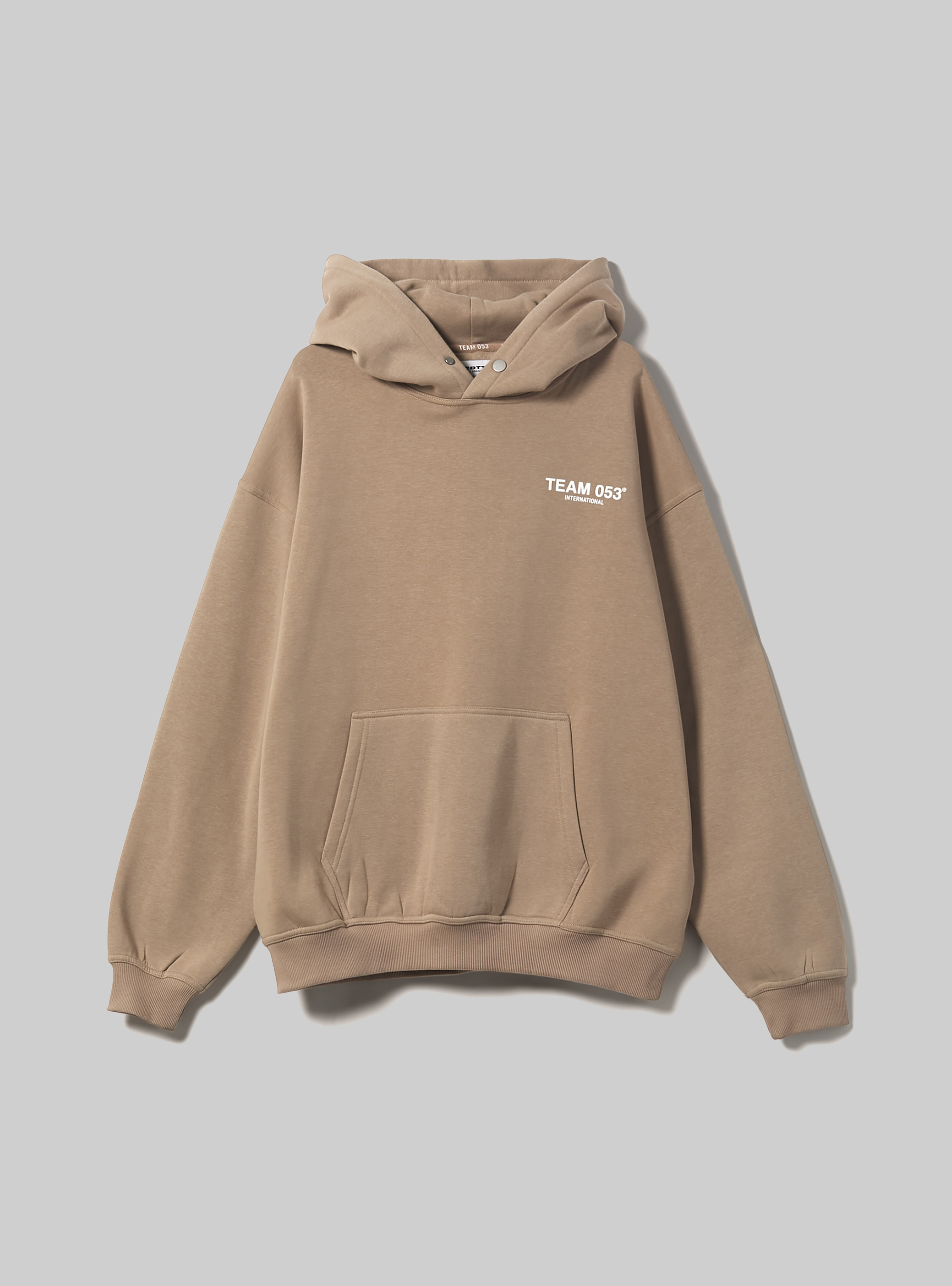 Sweatshirt with Team 053 print, BG1 BEIGE DARK