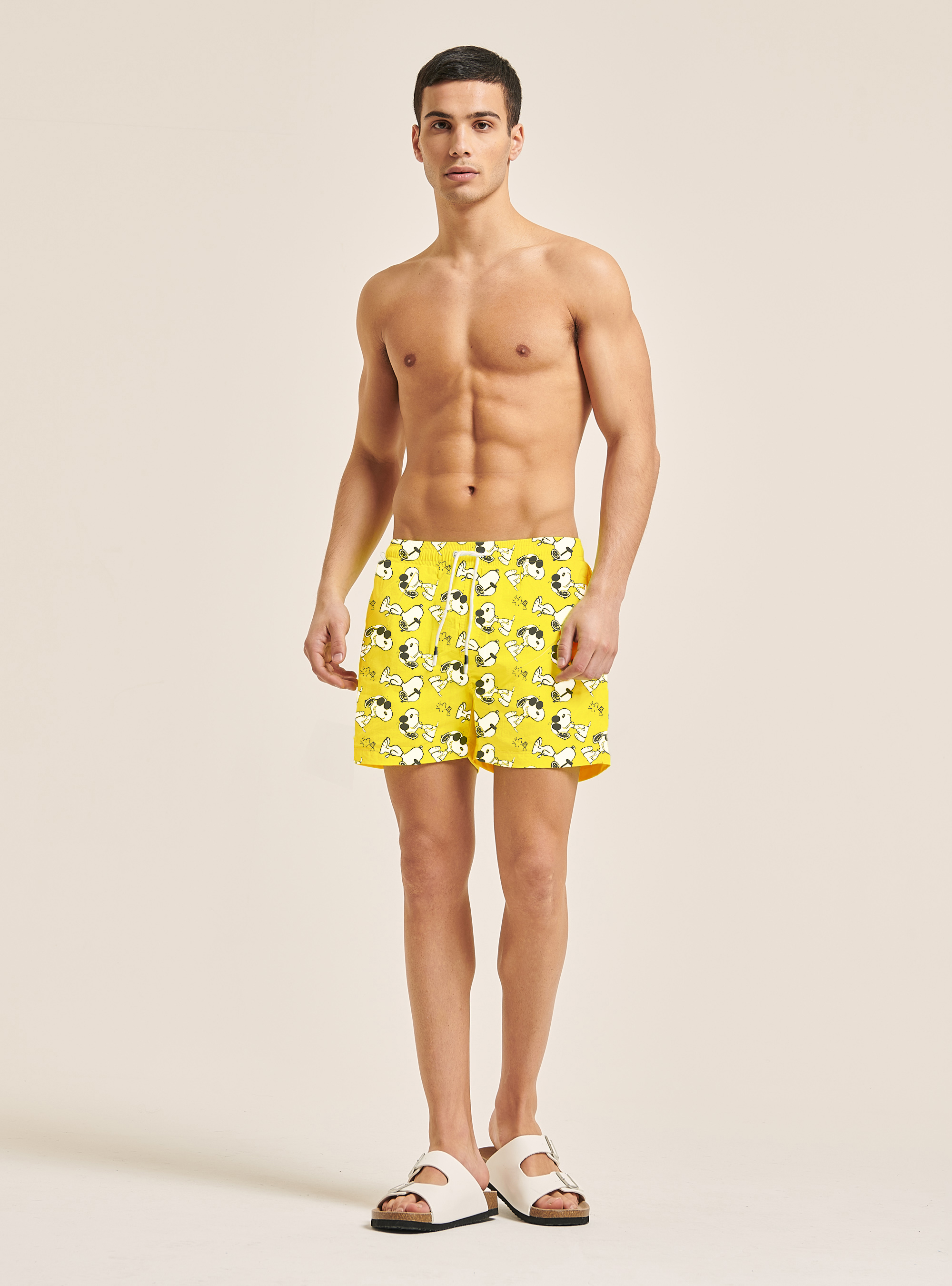 Maillot de bain avec impression "Peanuts x Alcott", C0706 YELLOW