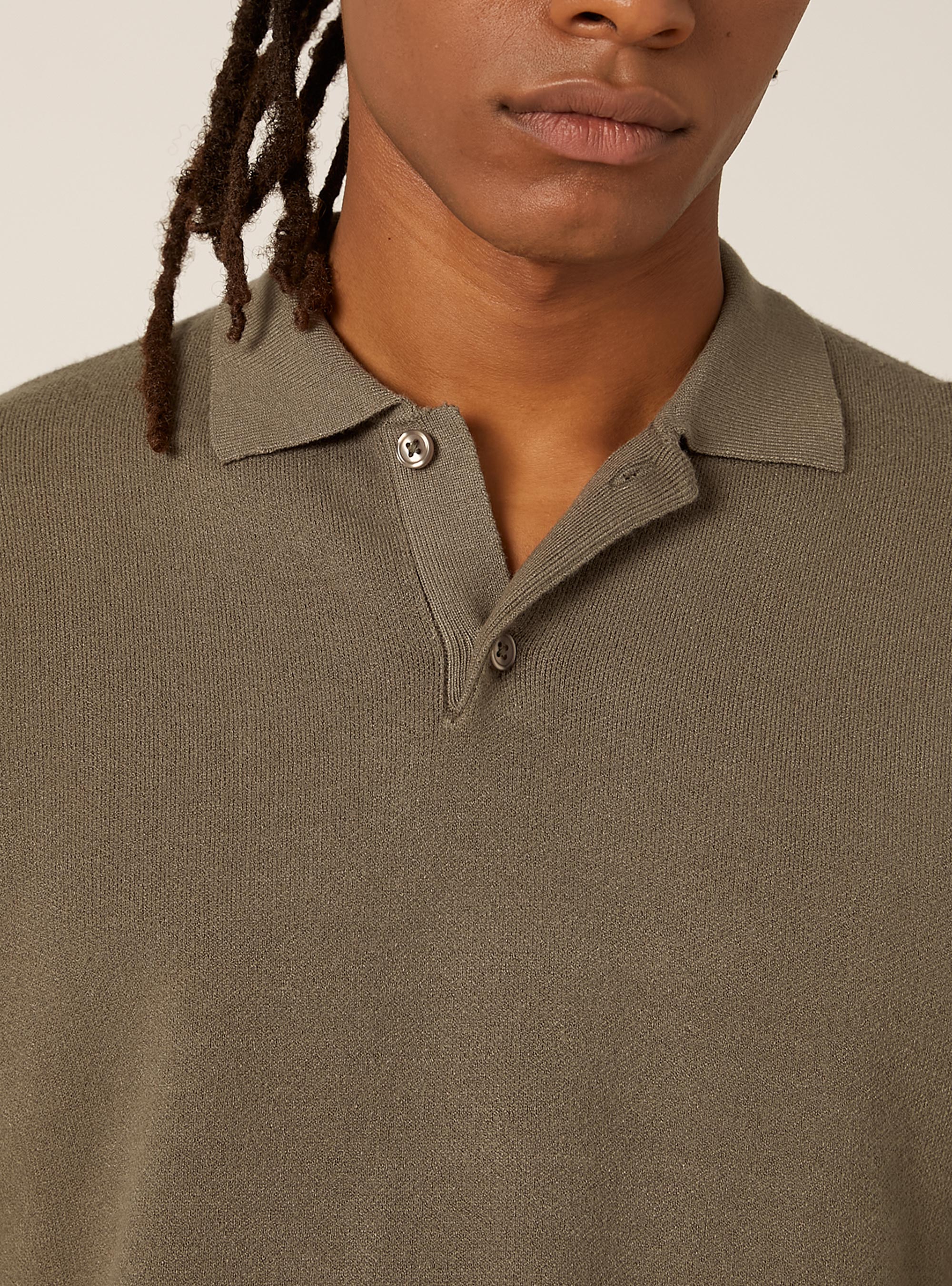 Polo in maglia in misto viscosa, KY2 KAKY MEDIUM