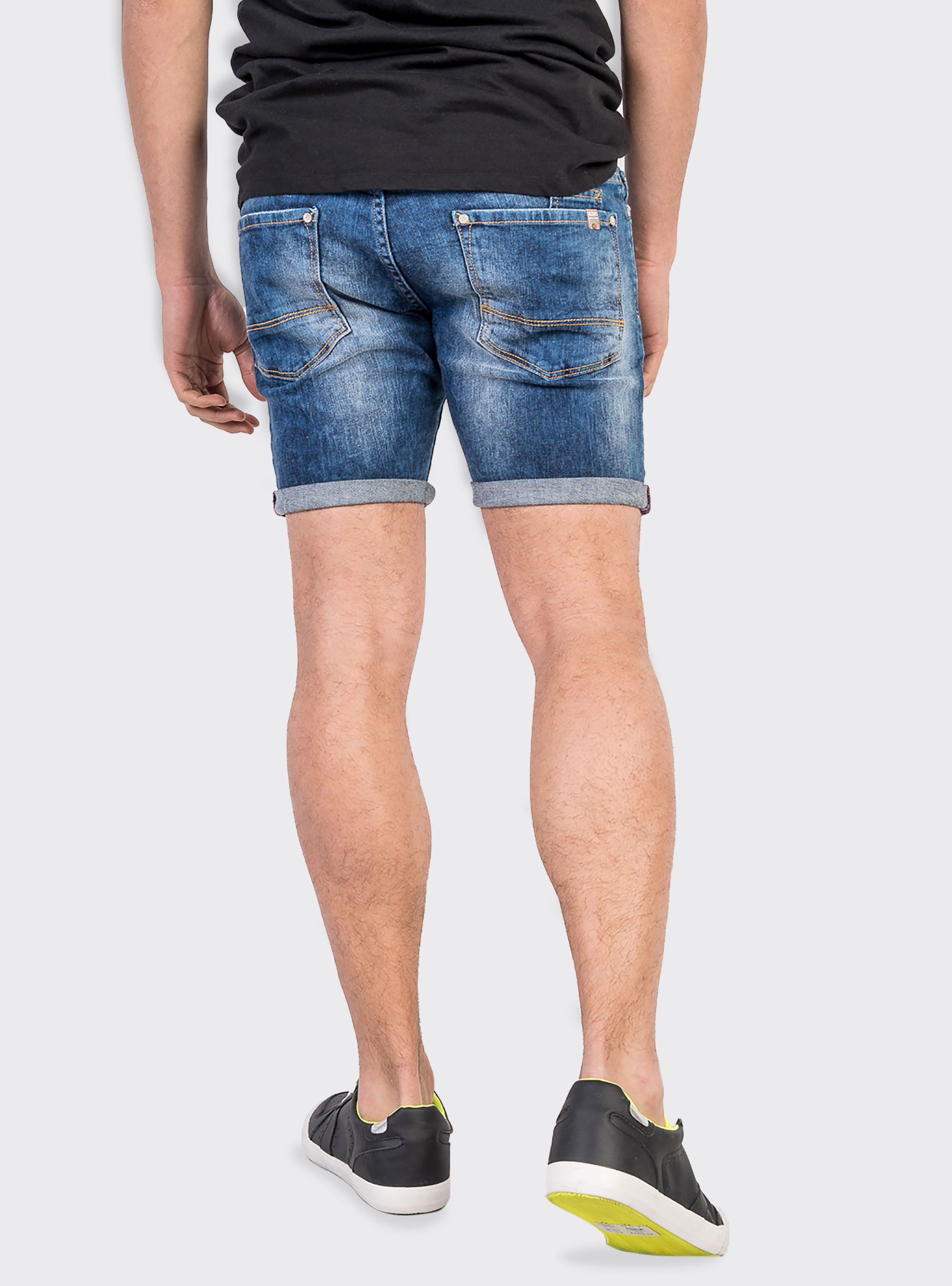 Bermuda skinny, BLUE NAVY