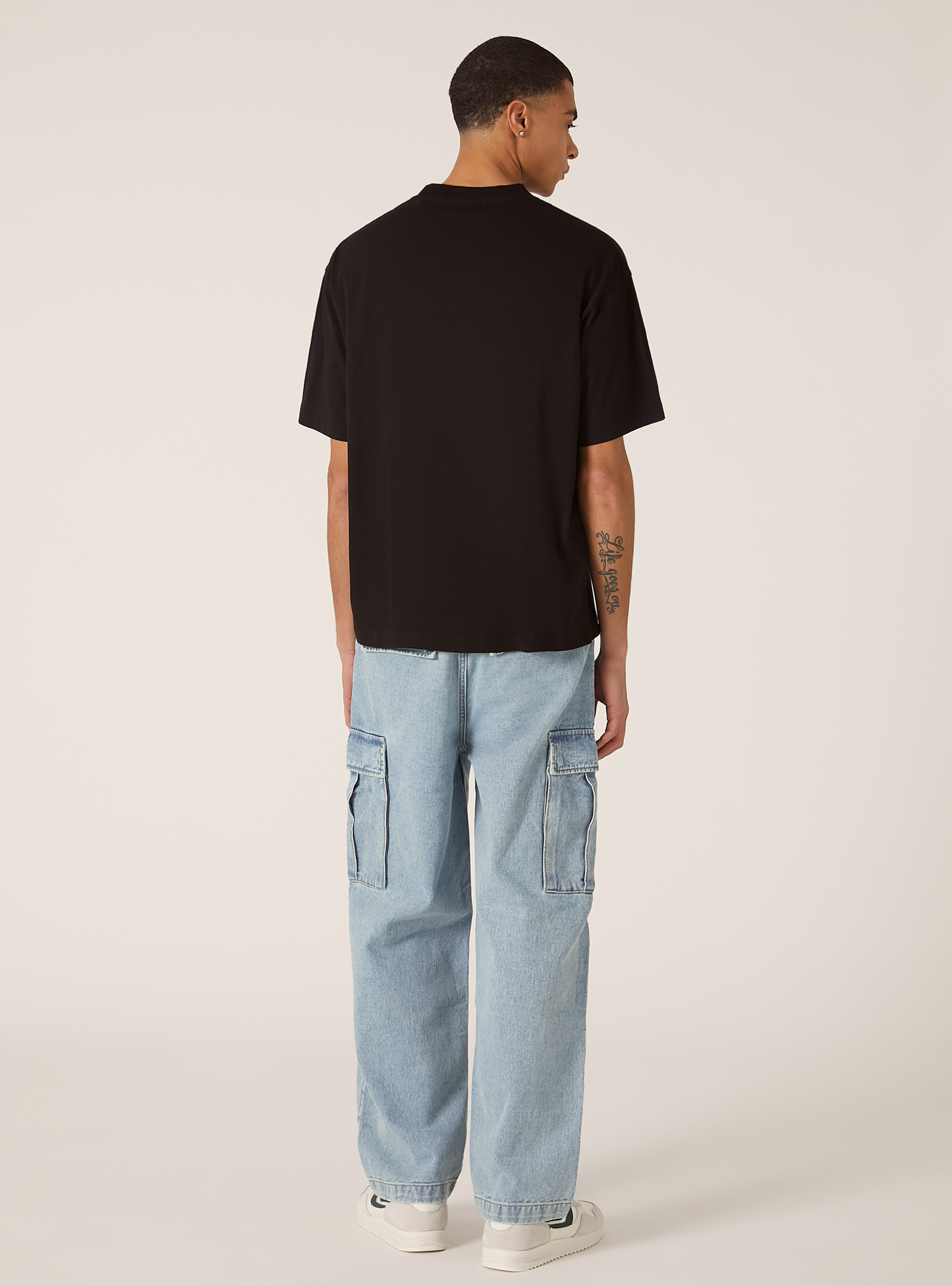 Nirvana / Alcott boxy fit T-shirt, BK1 BLACK