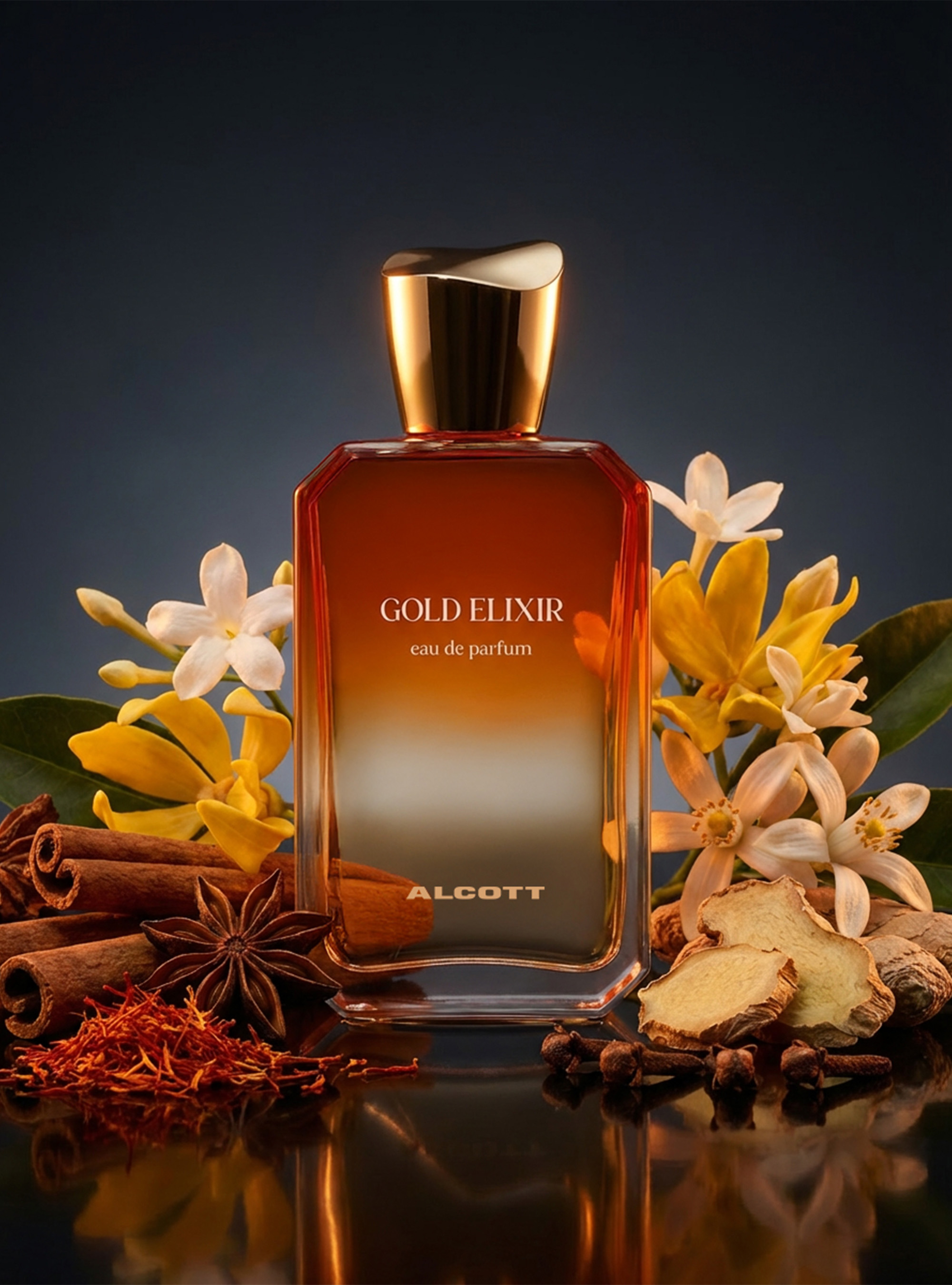 New alcott 100ml gold elixir, UNICO
