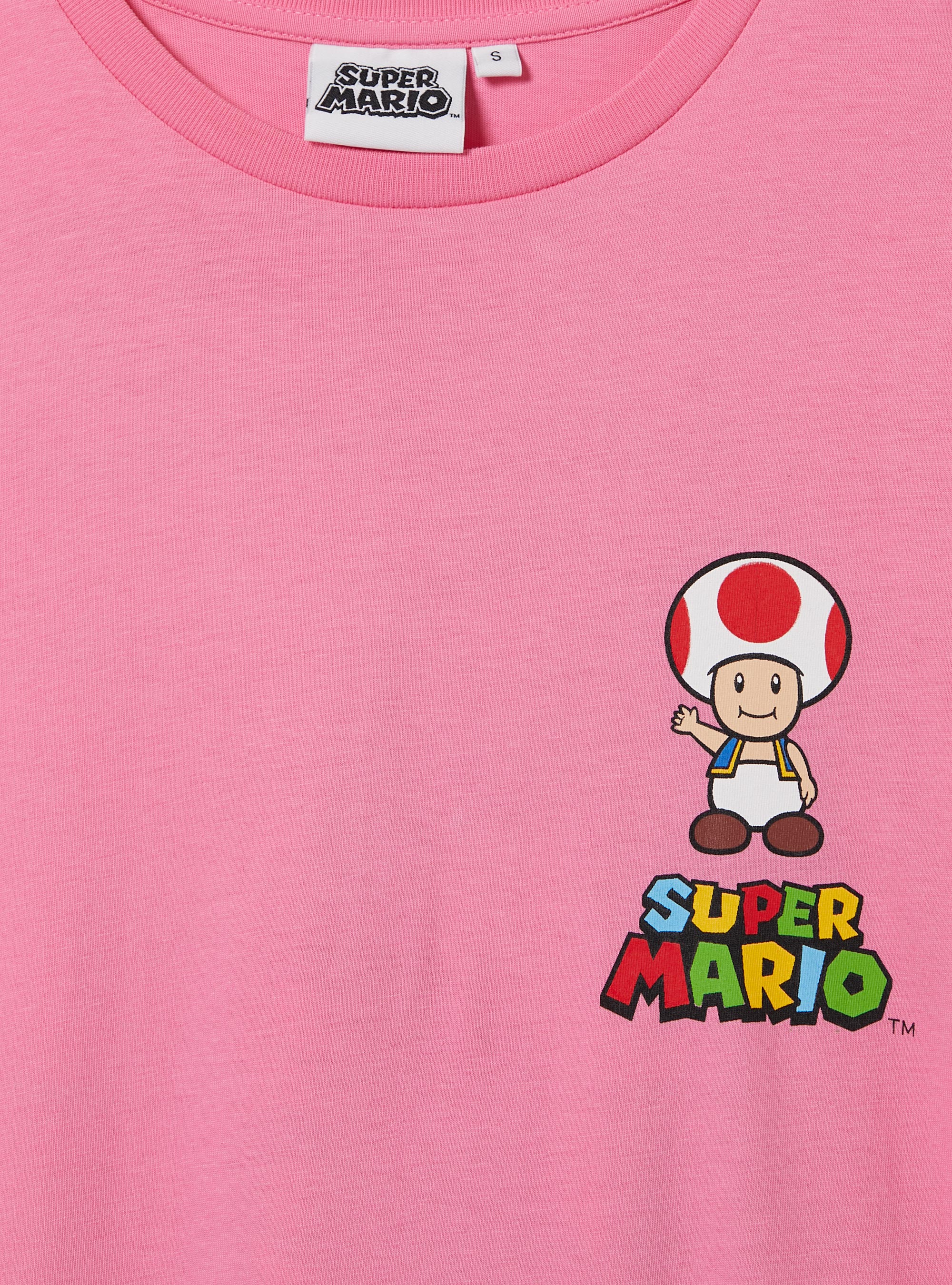 Super Mario / Alcott T-shirt, PK2 PINK MEDIUM