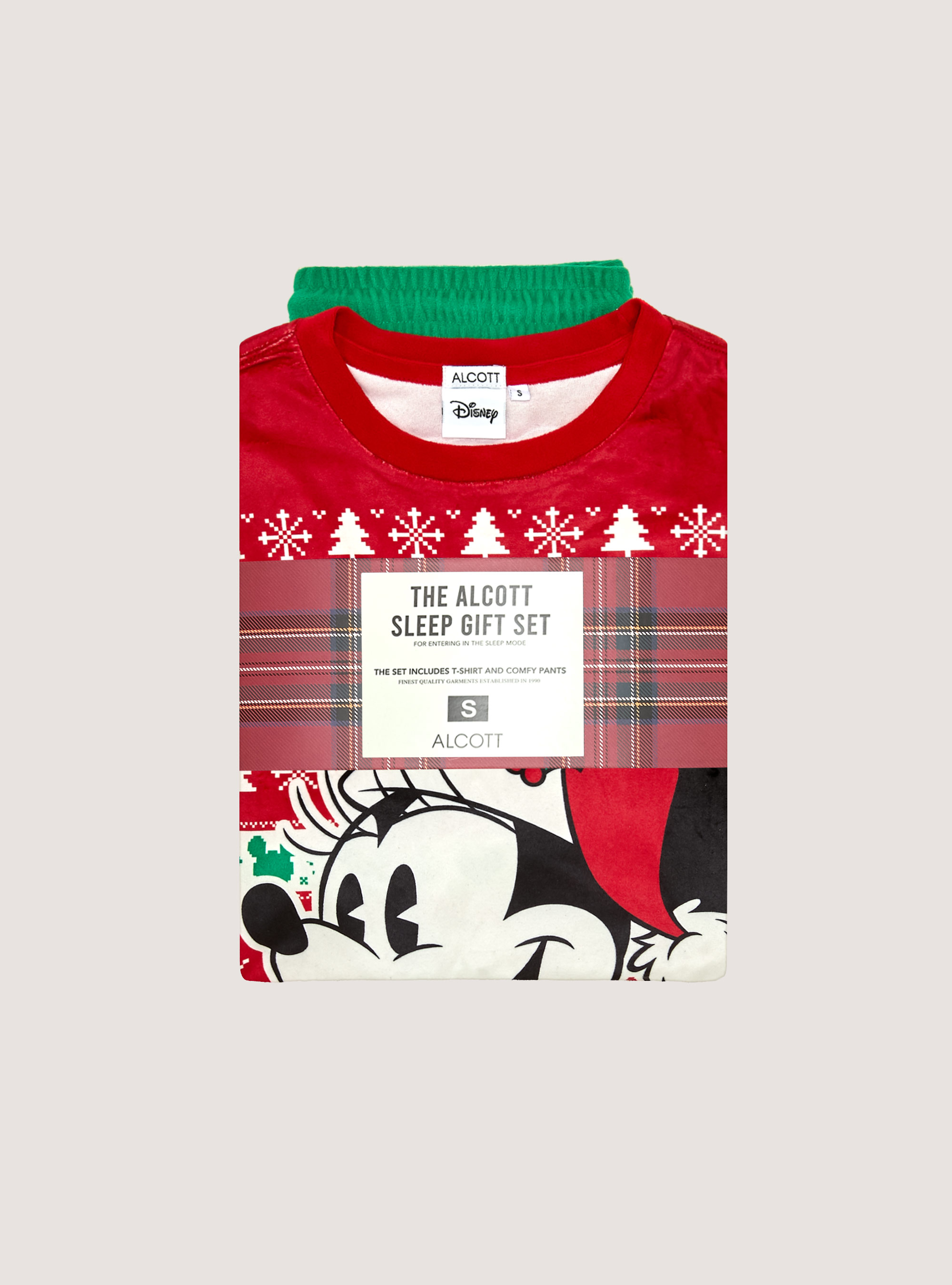Disney x Christmas Family Collection pyjamas, RD2 RED MEDIUM