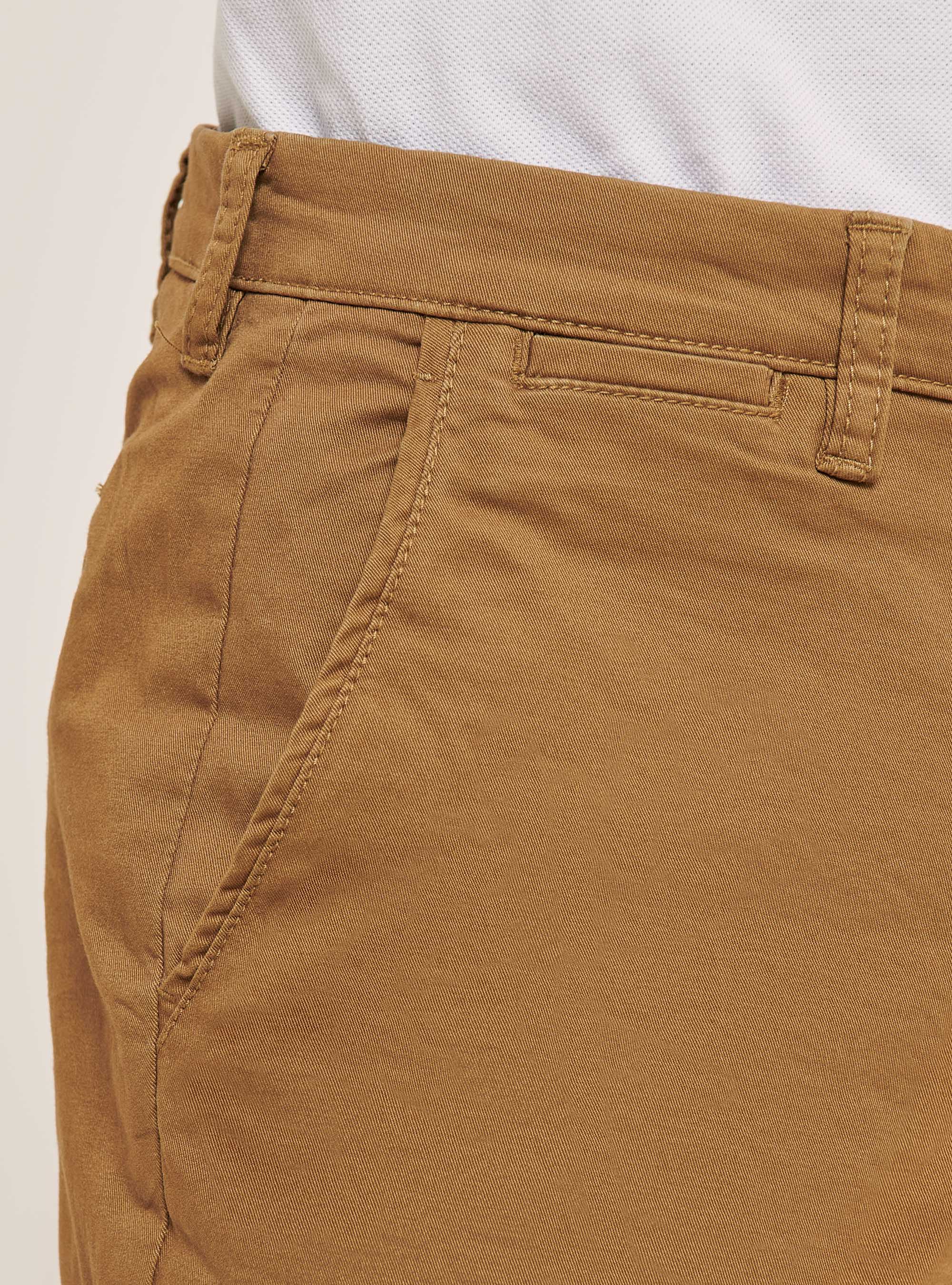 Bermudas de algod&oacute;n, C5488 BEIGE