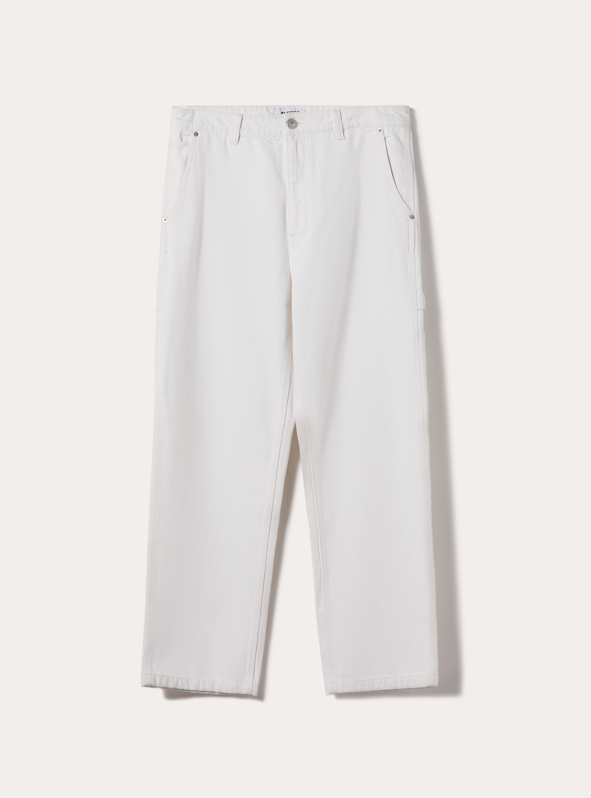 Worker carpenter jeans, WH1 OFF WHITE