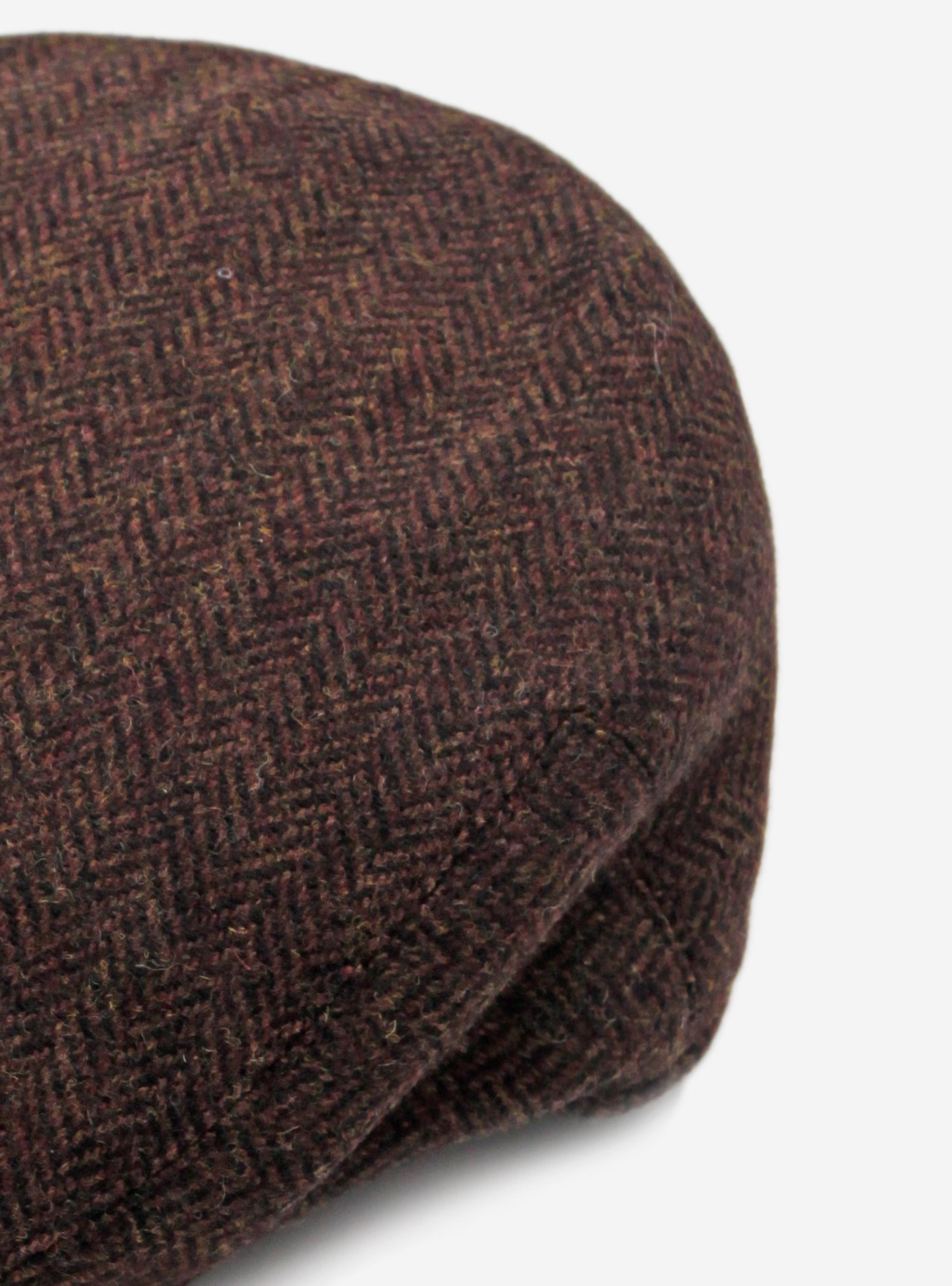 COPPOLA HATTERAS WOOL HERRINGBONE, BRICK