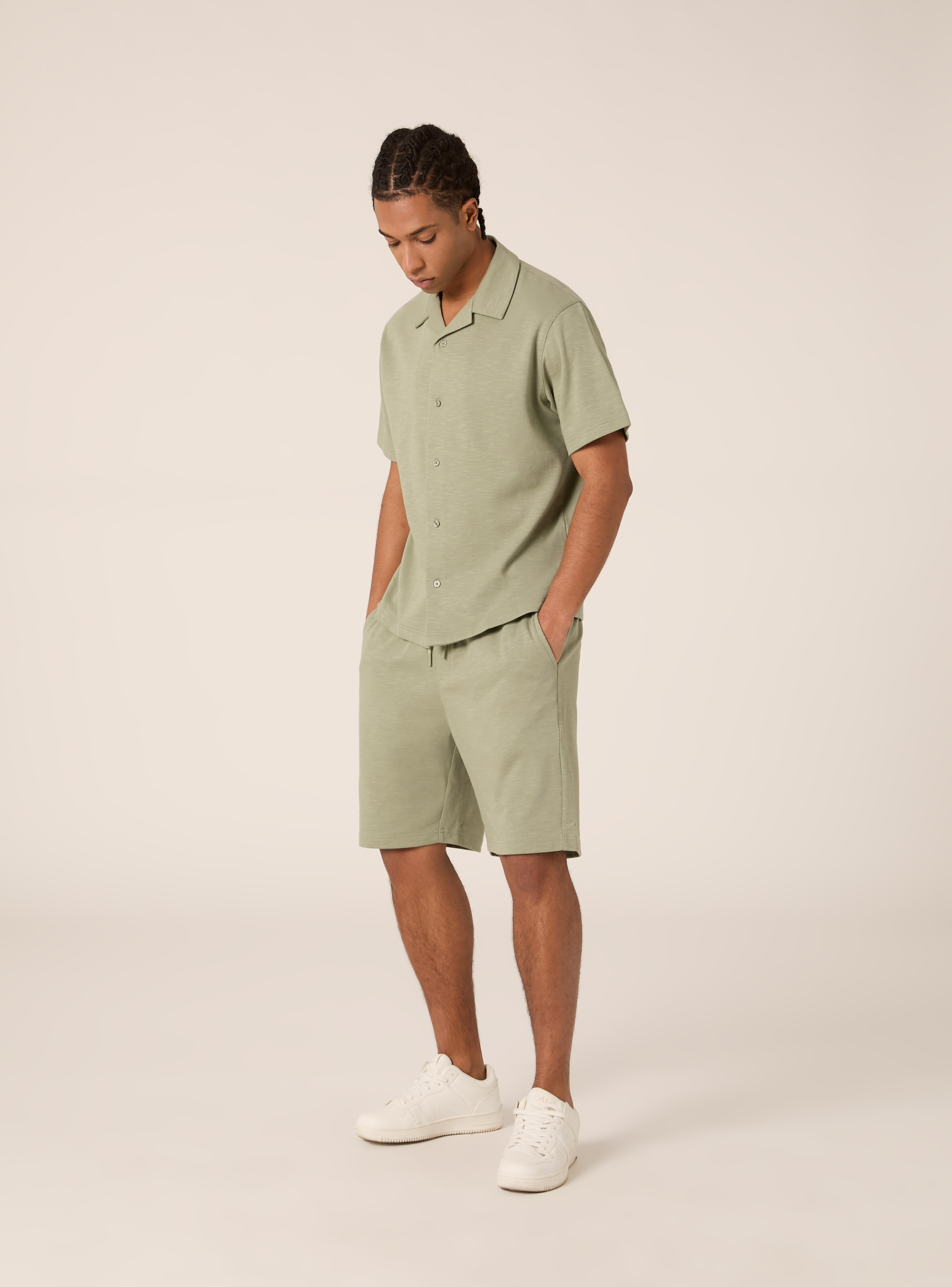 Camisa de manga corta de jersey, KY2 KAKY MEDIUM