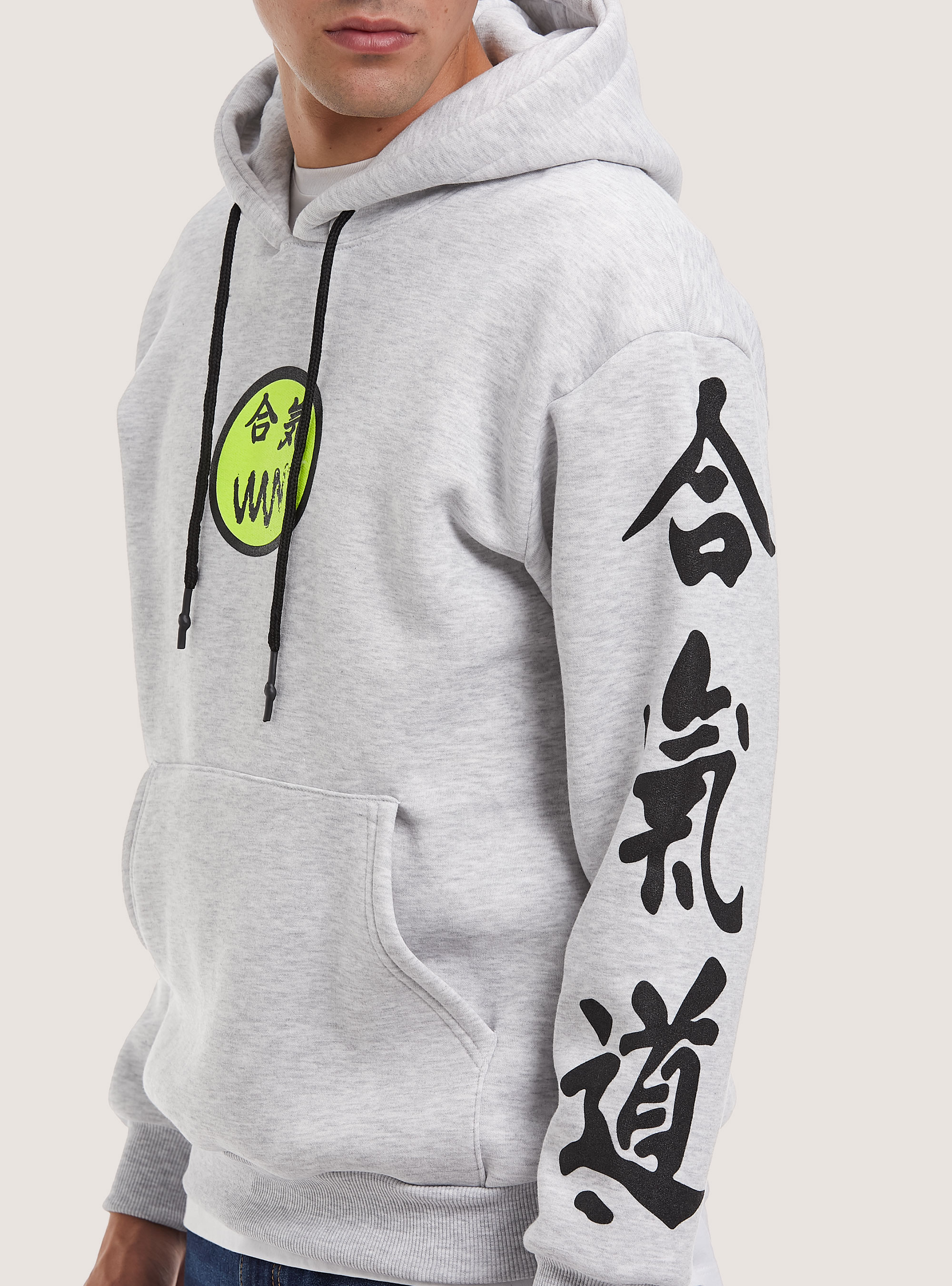 Sweatshirt with Smile Collection print, MEL GREY MEDIUM