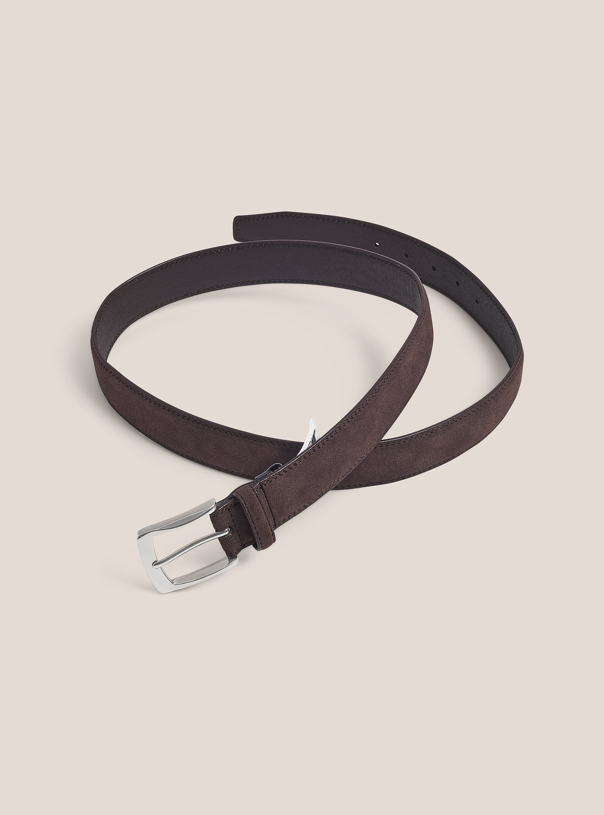 Cintura effetto camoscio, C544 BROWN