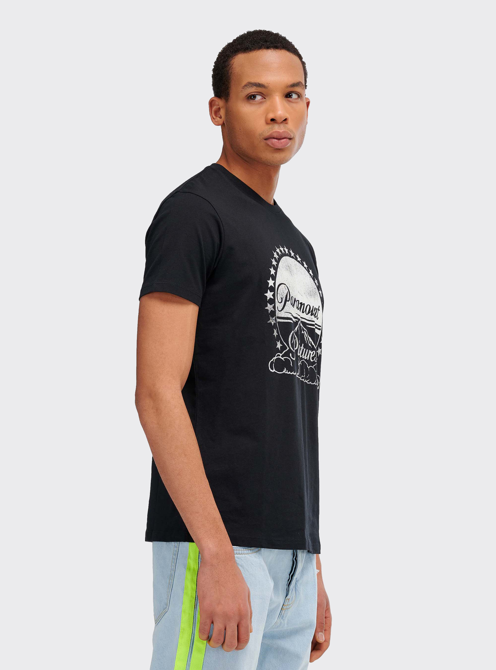 T-shirt Paramount, BLACK
