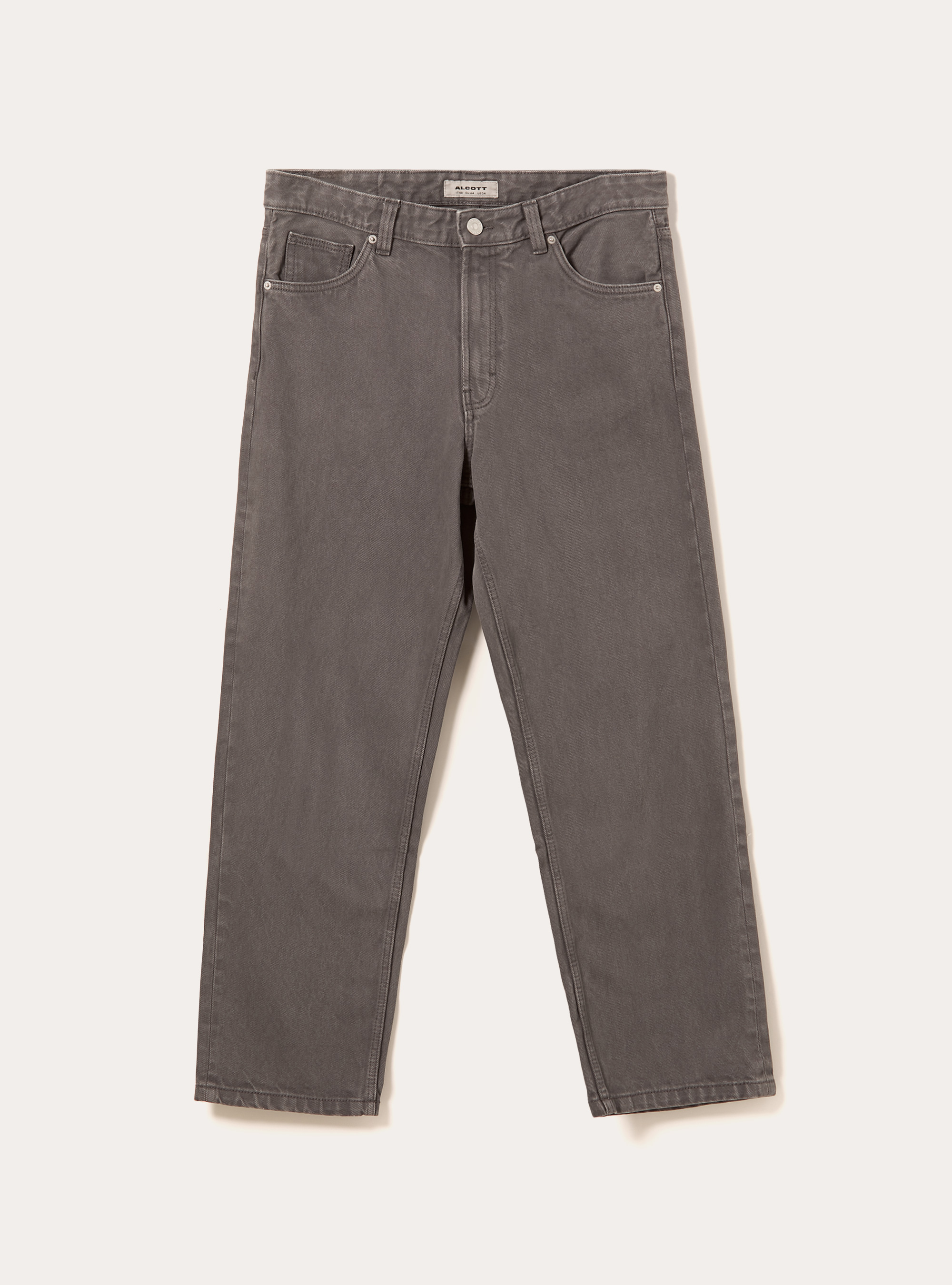 Tapered fit trousers, GY1 GREY DARK