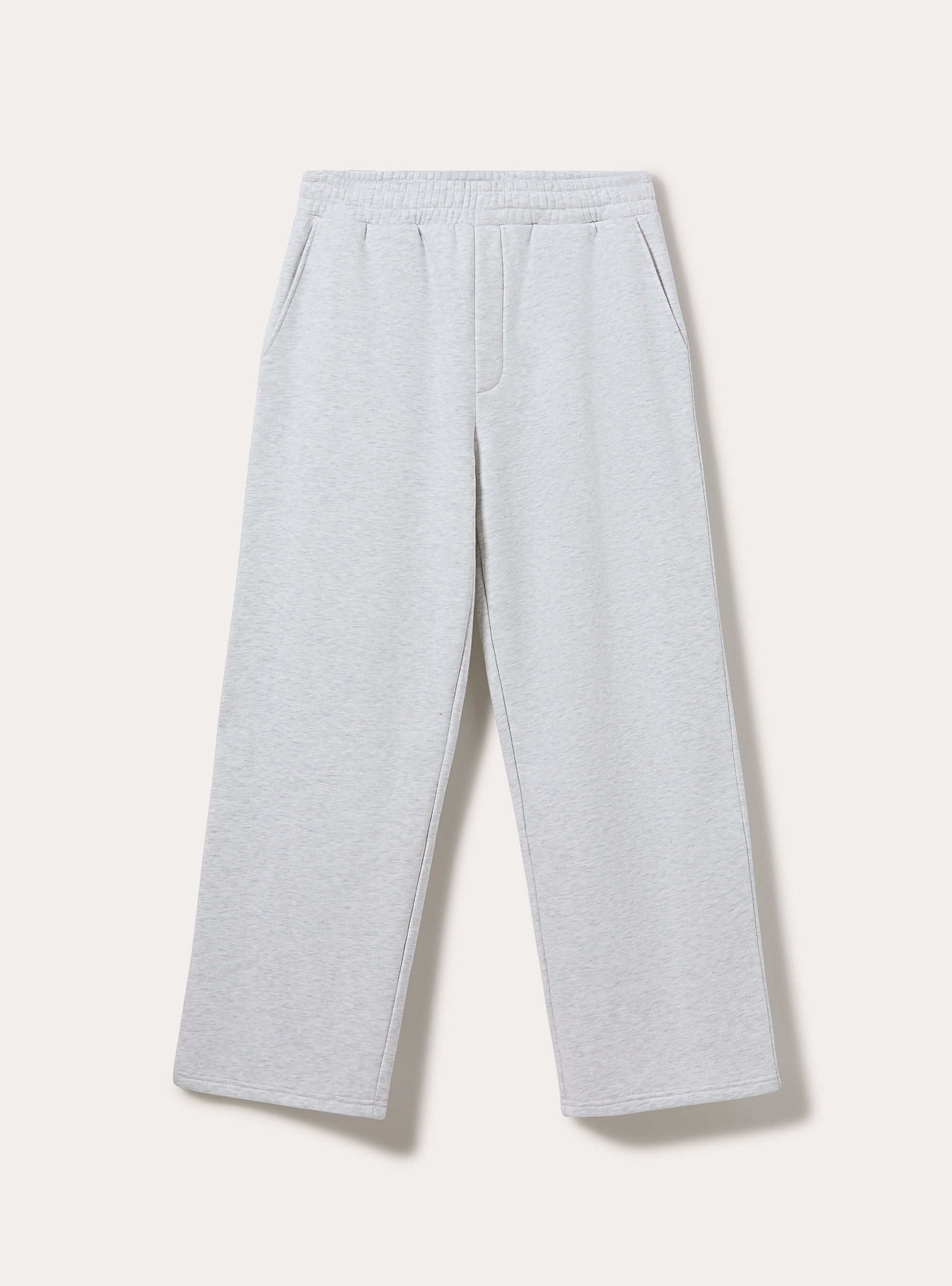 Pantaloni loose in felpa, MGY3 GREY MEL LIGHT