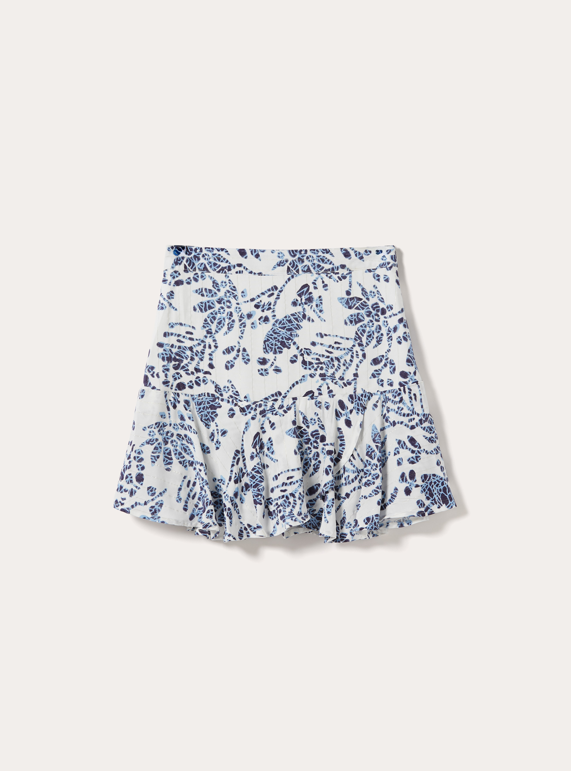Skort stampato, WH2 WHITE
