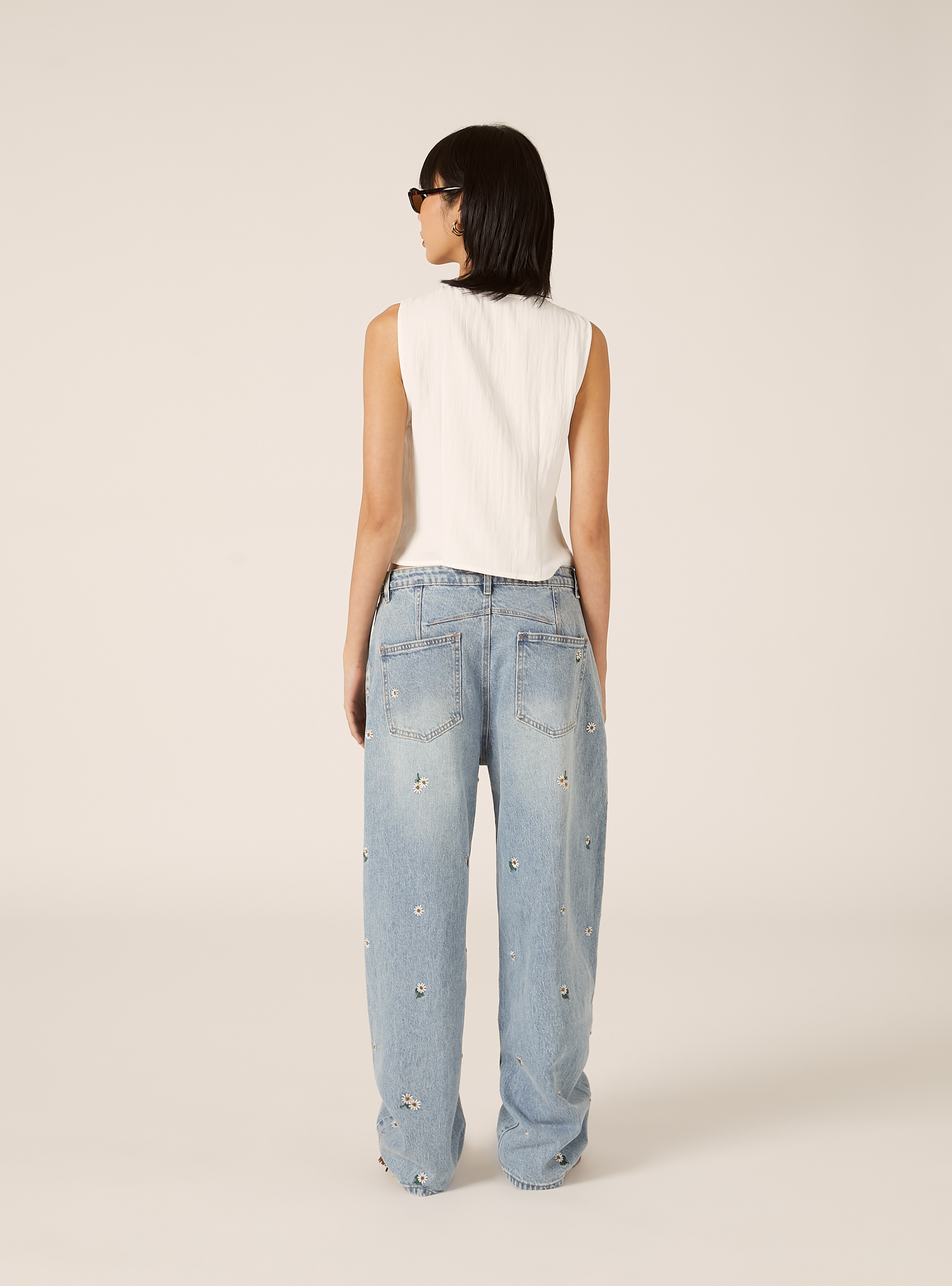 Chaleco de sastrer&iacute;a con textura, WH3 WHITE