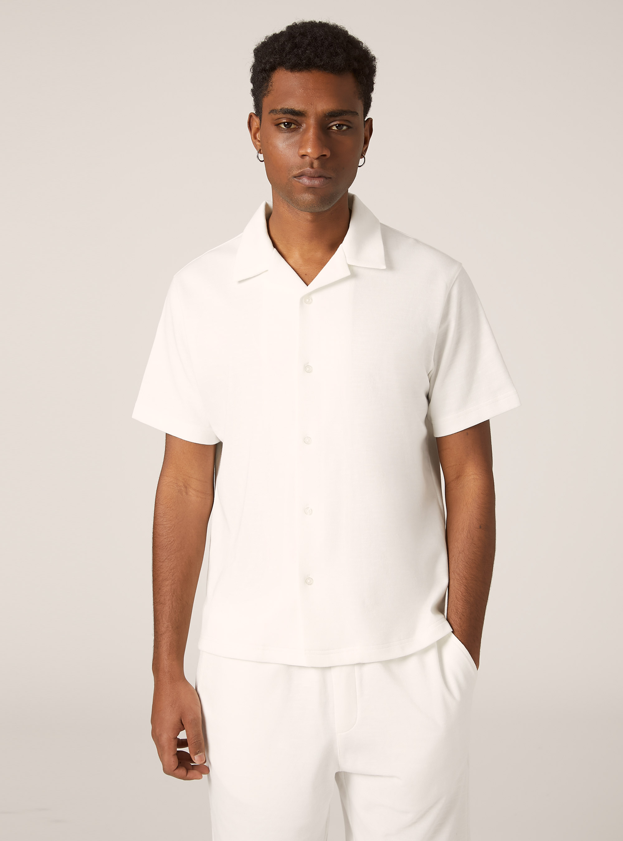 Chemise en jersey AIRes, WH2 WHITE