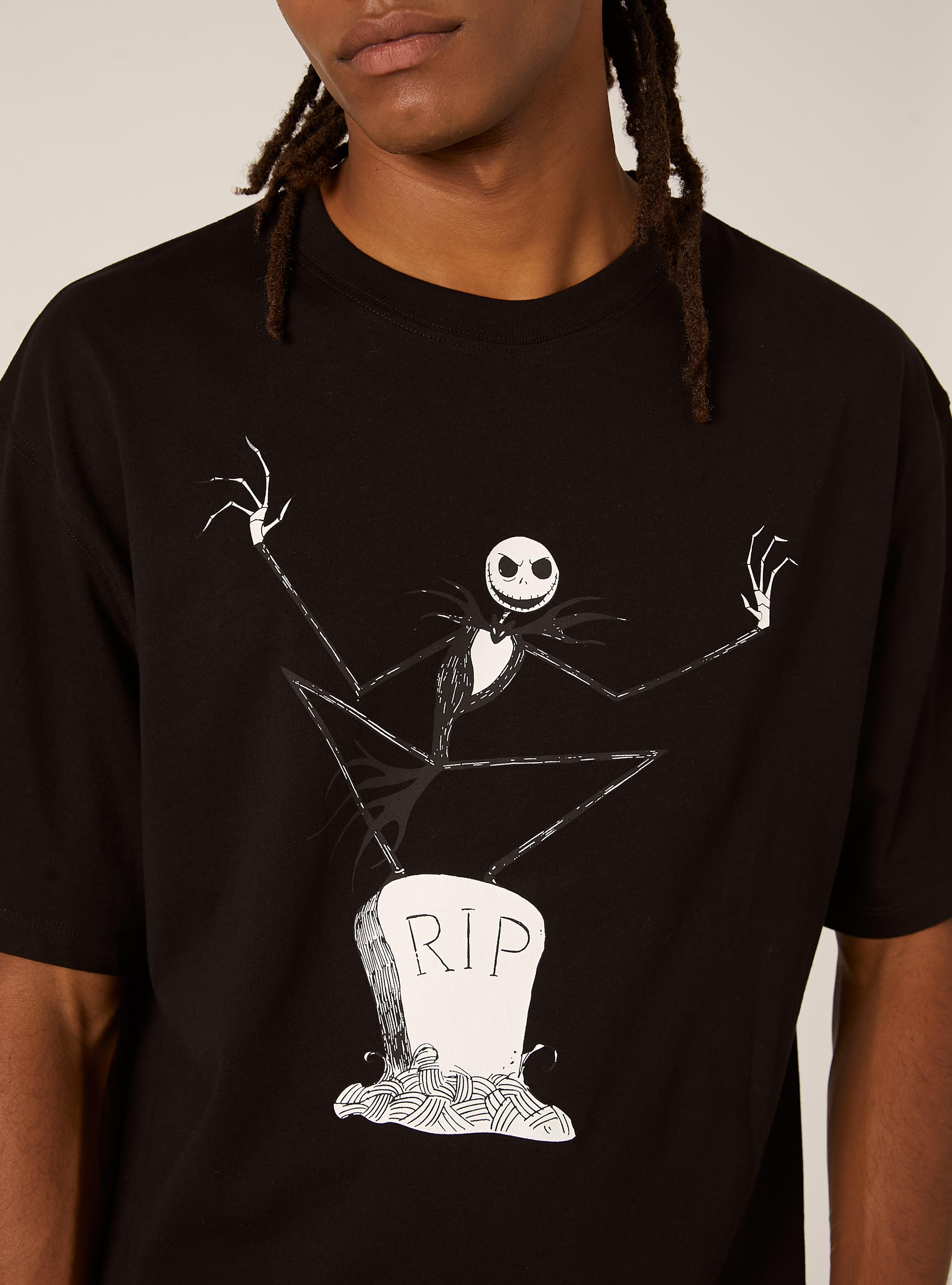 The Nightmare Before Christmas T-shirt / Alcott, BK1 BLACK