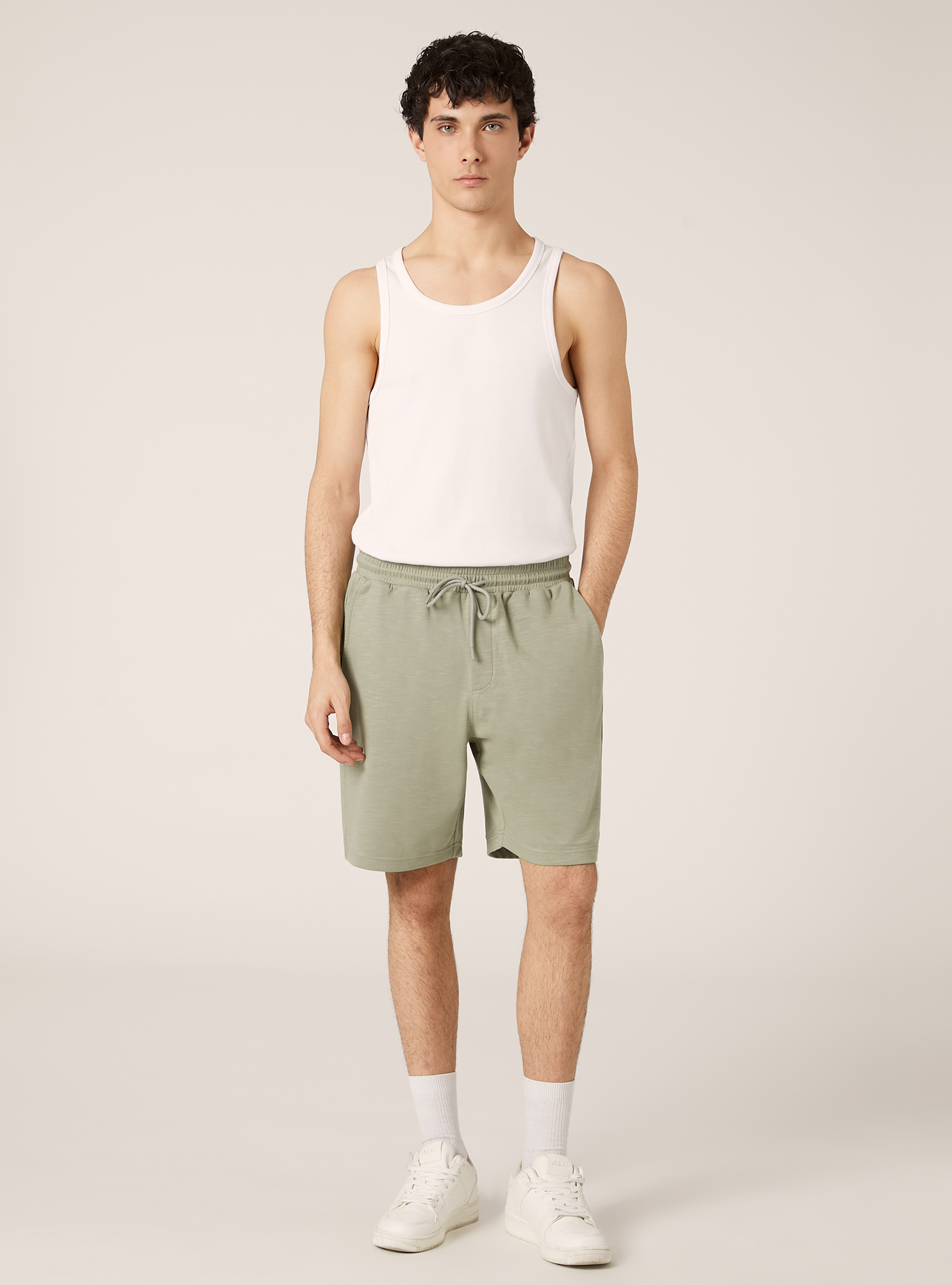 AIRes jersey bermuda shorts, KY2 KAKY MEDIUM