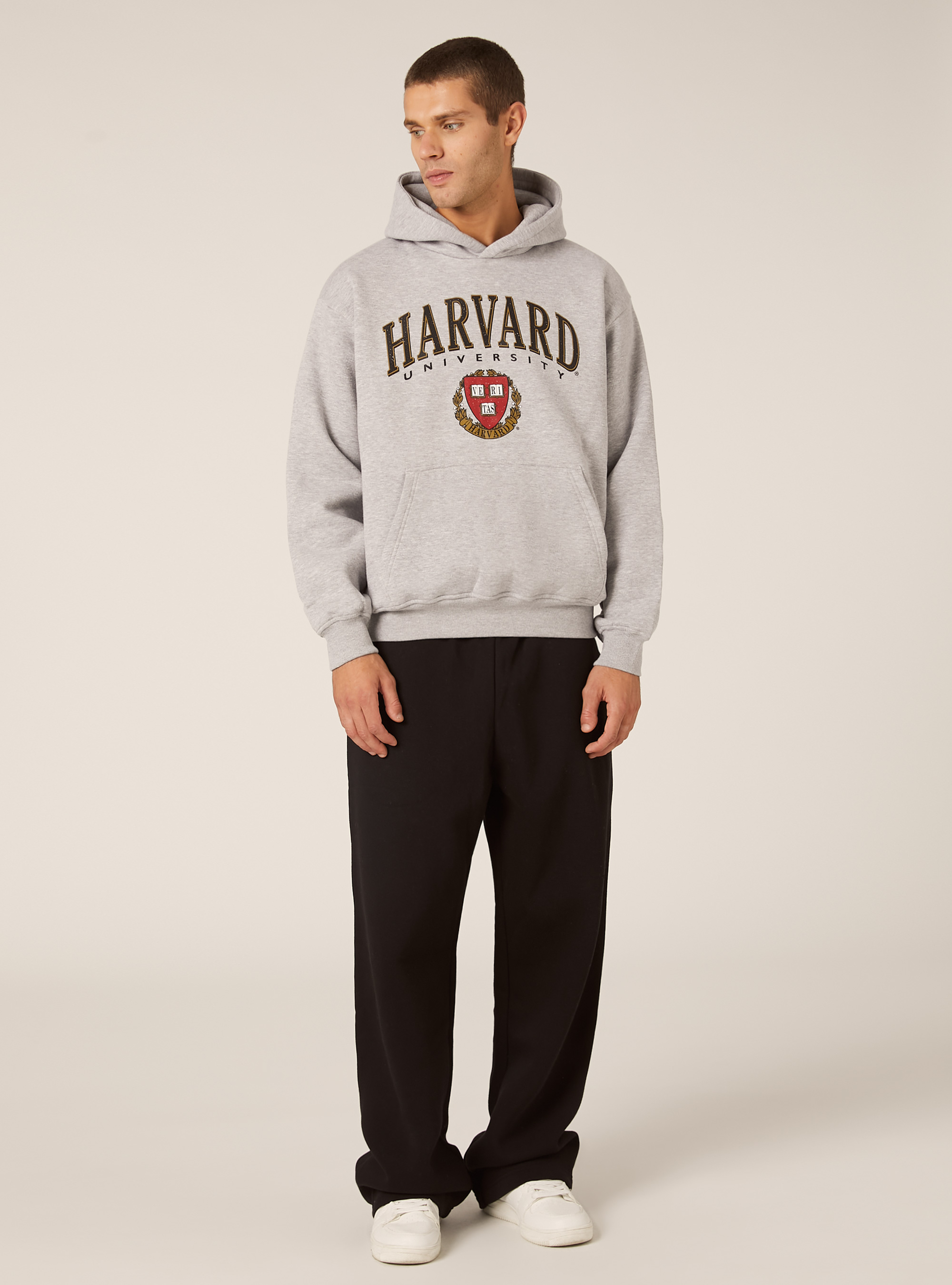 Harvard / Alcott Sweatshirt, MGY3 GREY MEL LIGHT