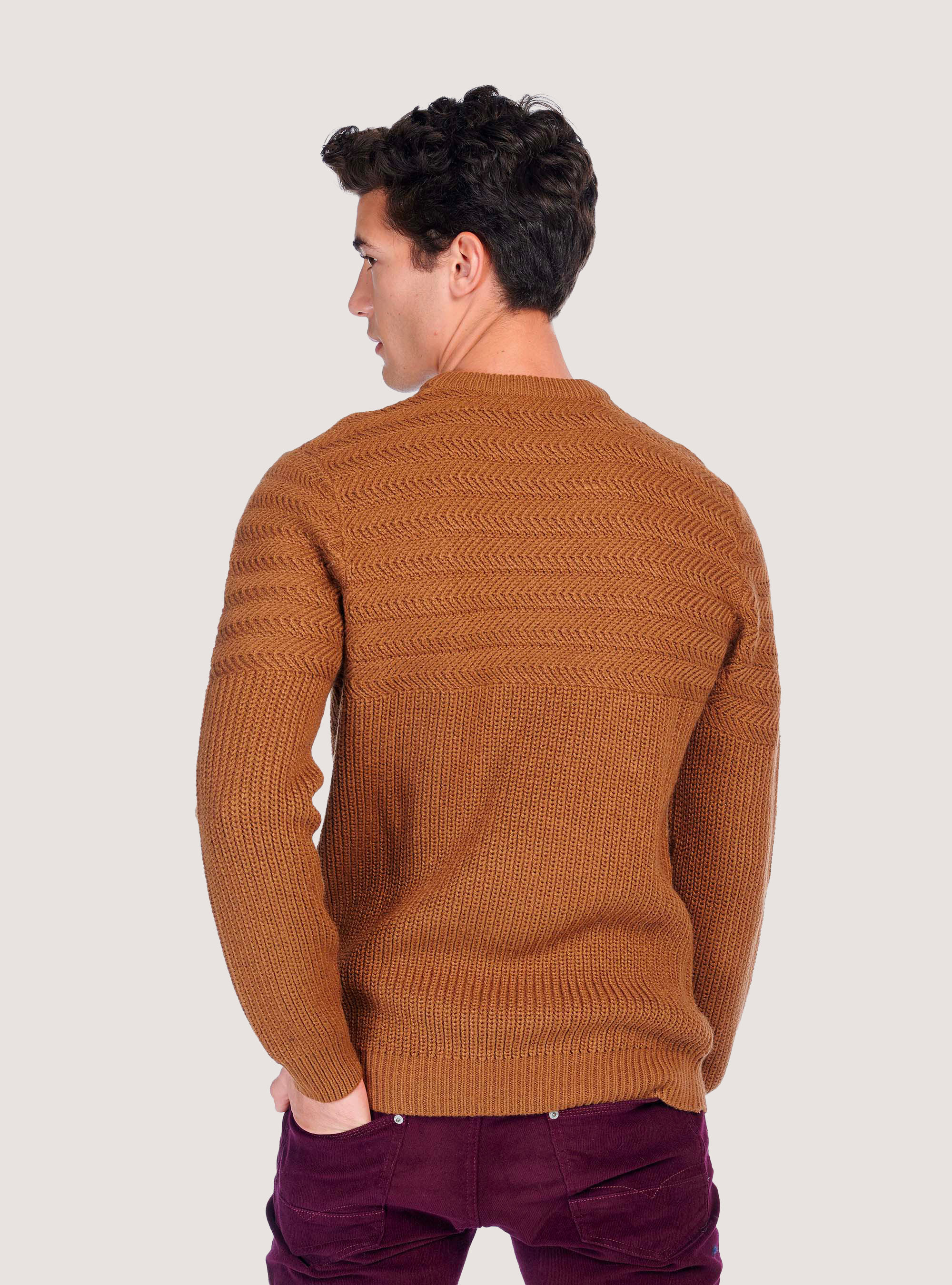 JERSEY CUELLO REDONDO, MULTICOLORE