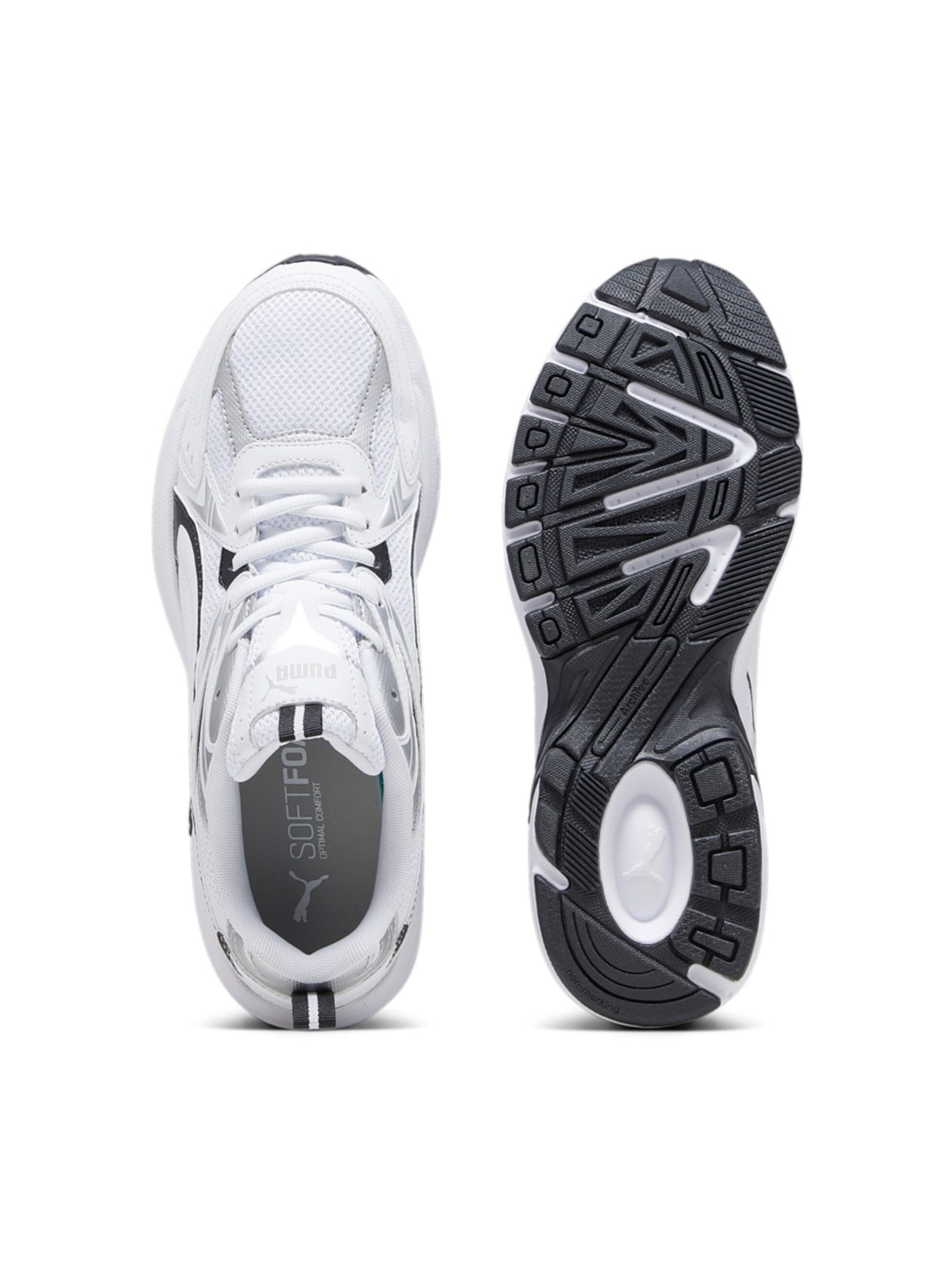 Puma Milenio Tech Sneakers, WHITE/BLACK B71