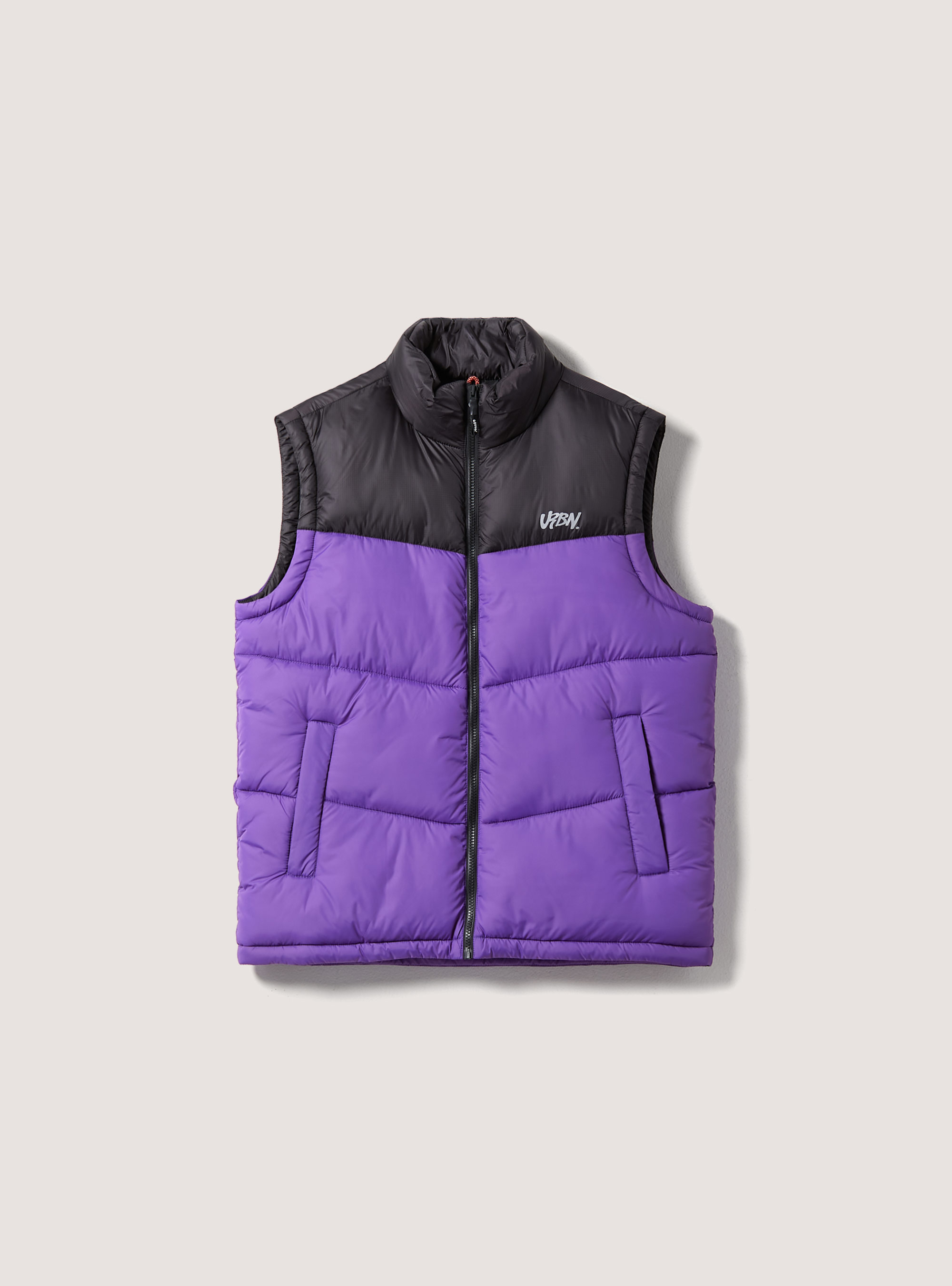 Gilet color&eacute;es avec impression, VI2 VIOLET MEDIUM