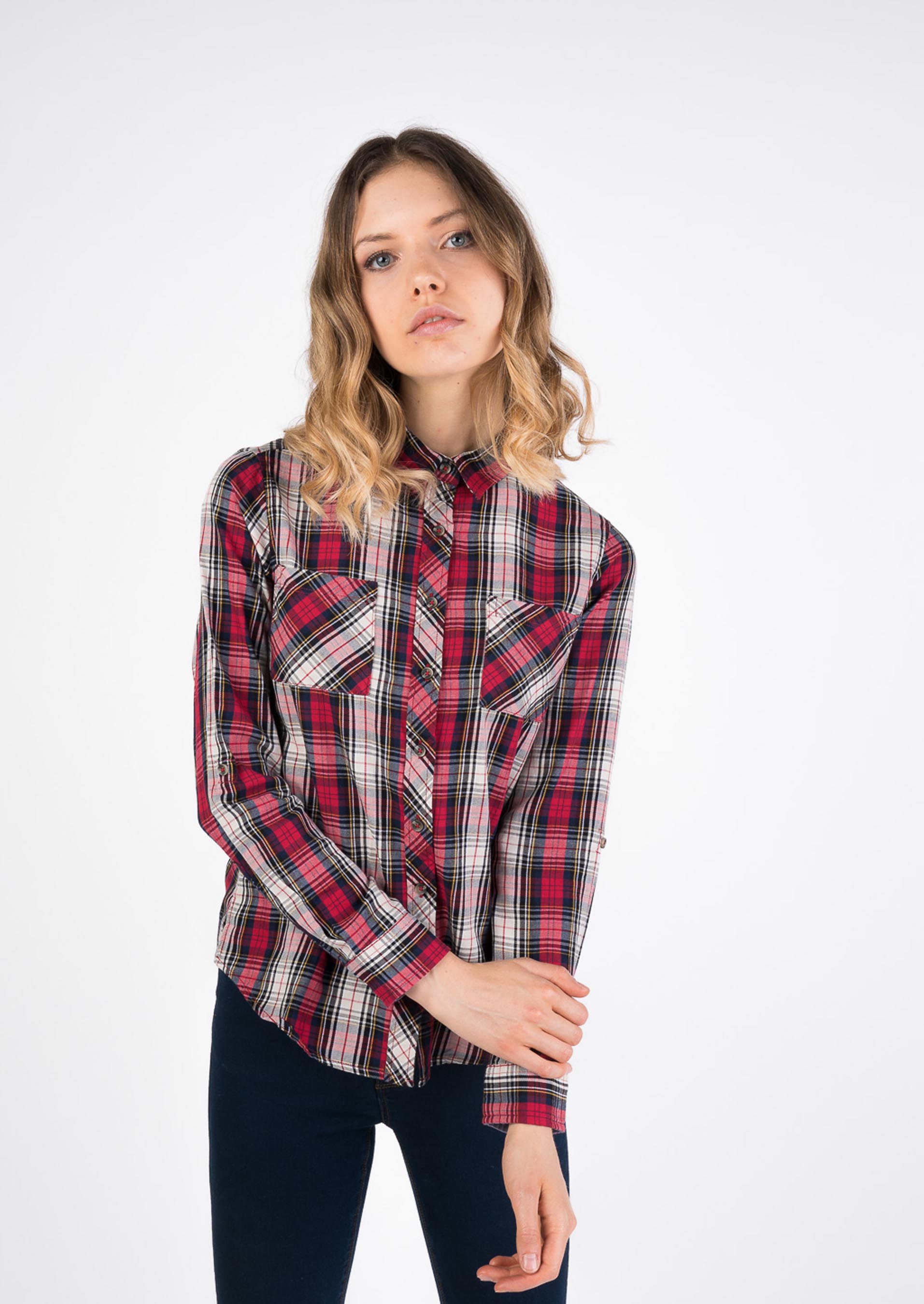 Camicia  a quadri, RED