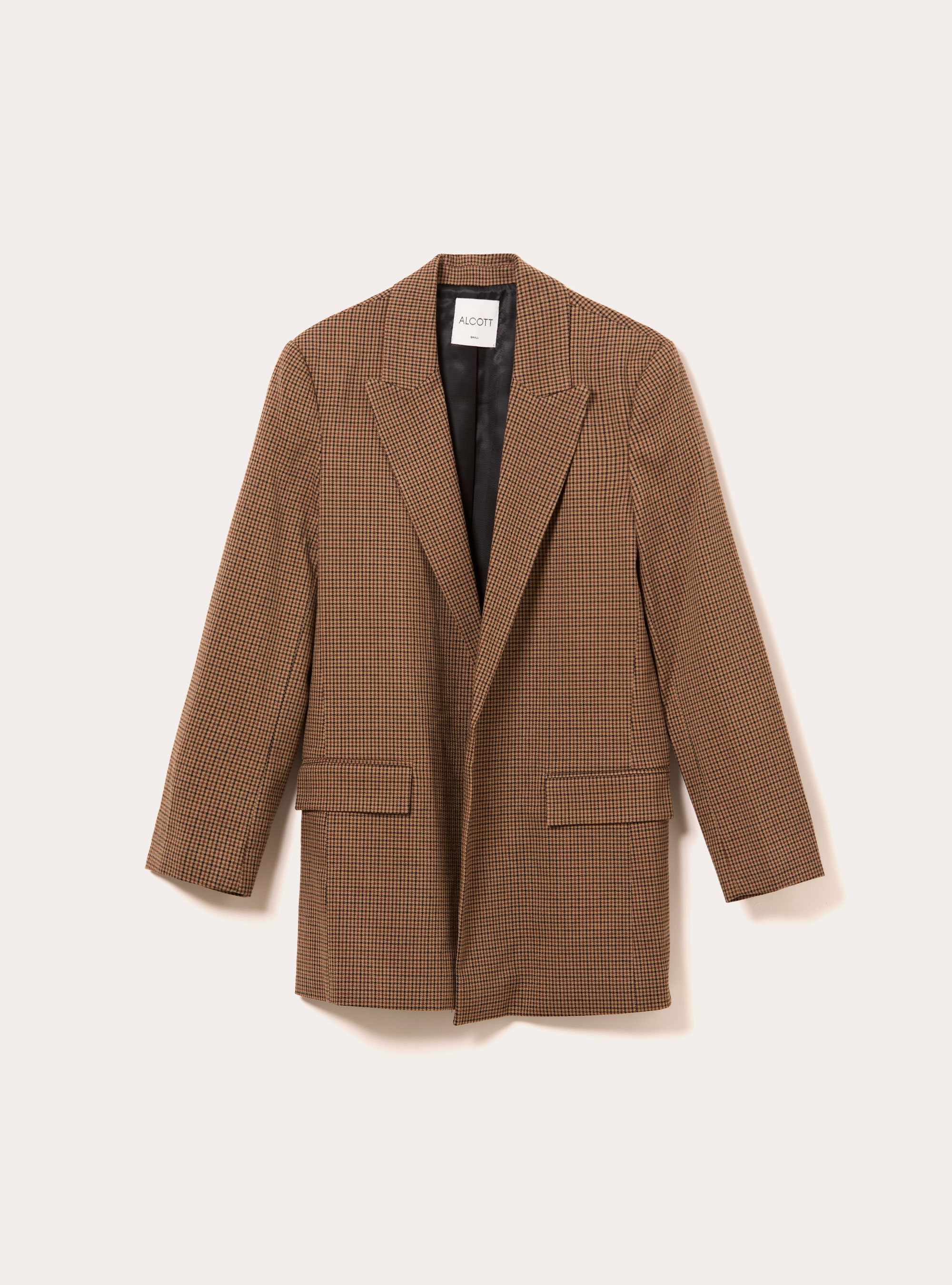 Patterned blazer, BG1 BEIGE DARK