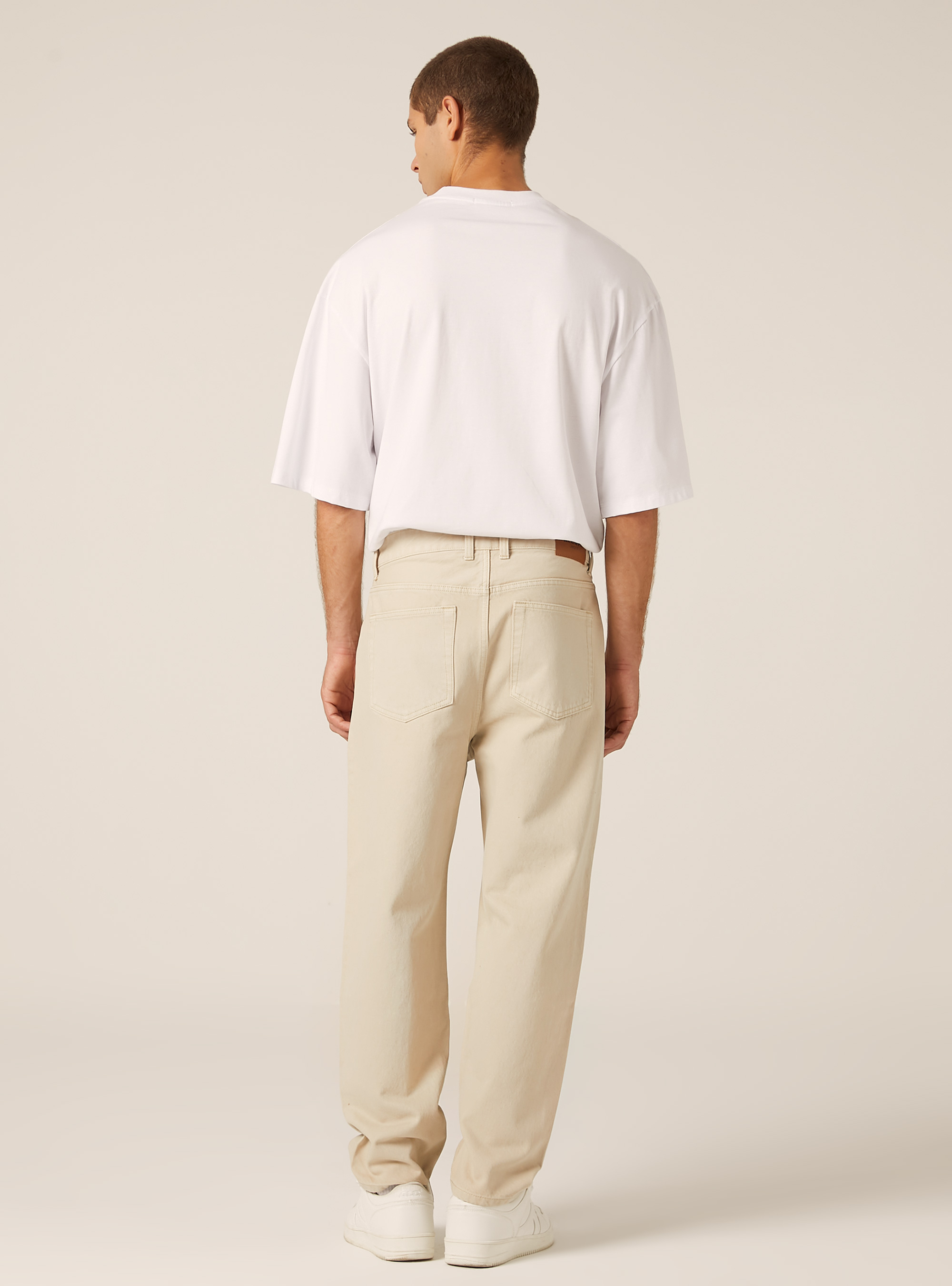 Loose fit jeans, BG3 BEIGE LIGHT