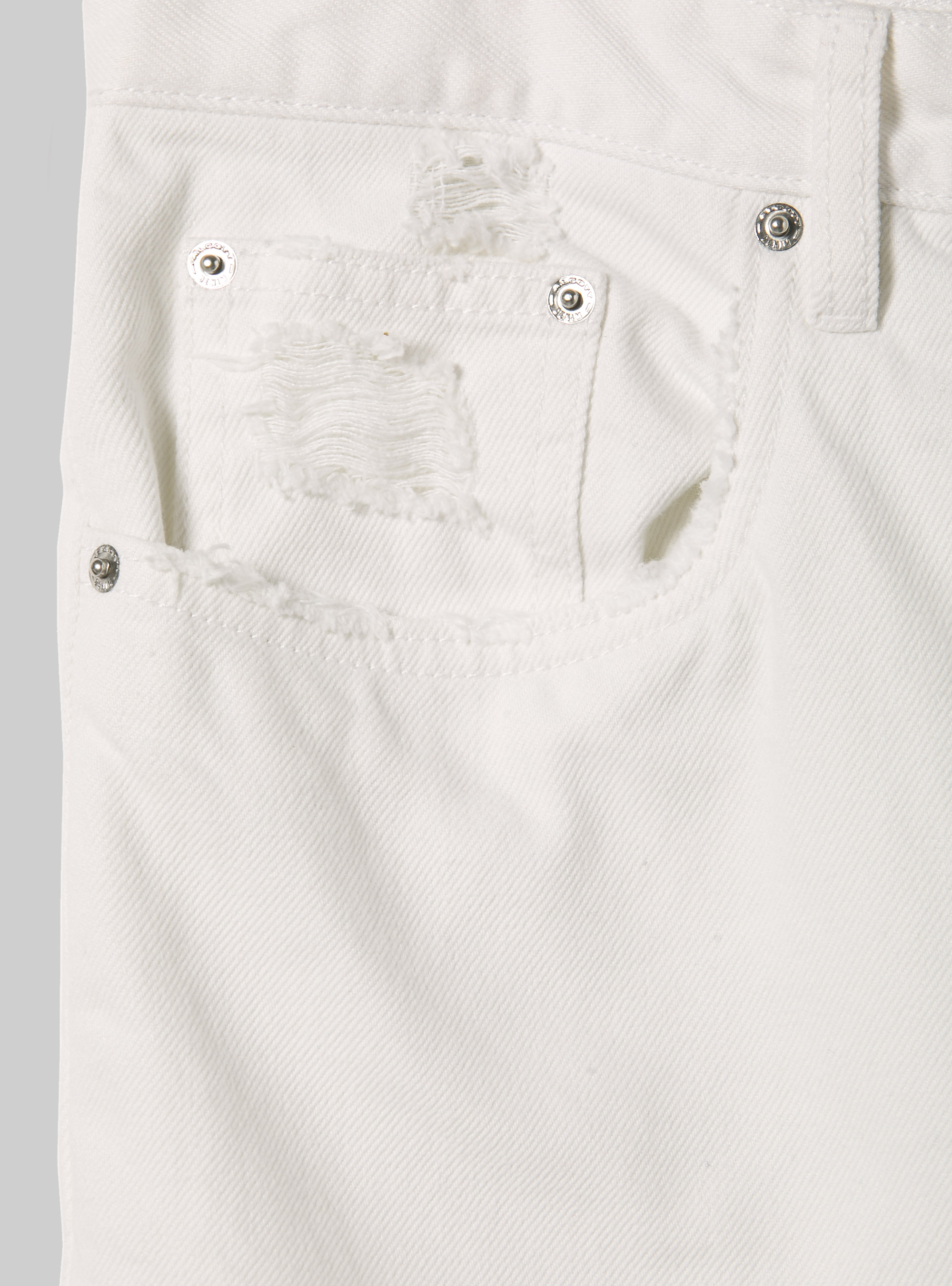 Carrot fit jeans, D099 WHITE