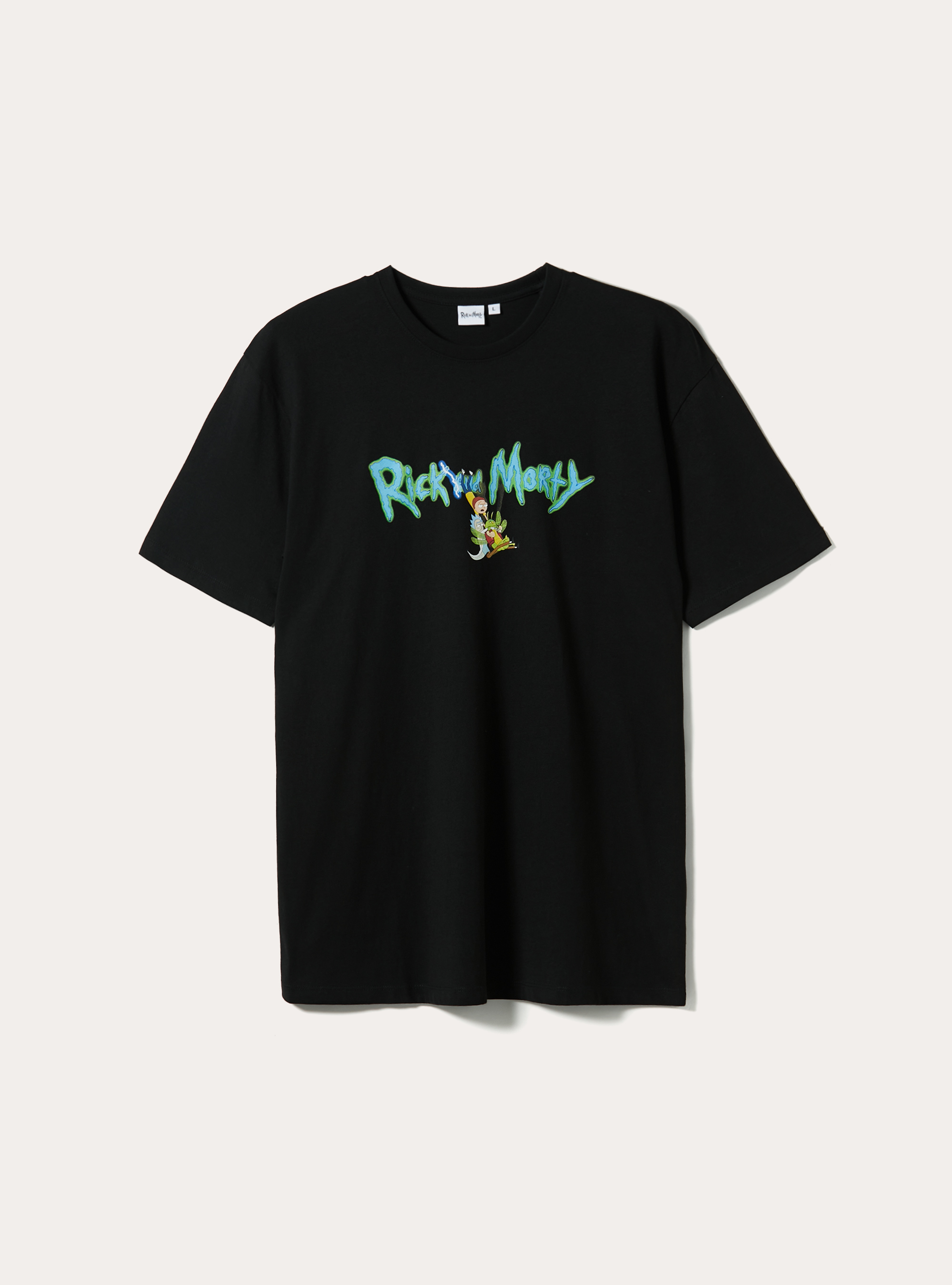Camiseta Rick and Morty / Alcott, BK1 BLACK